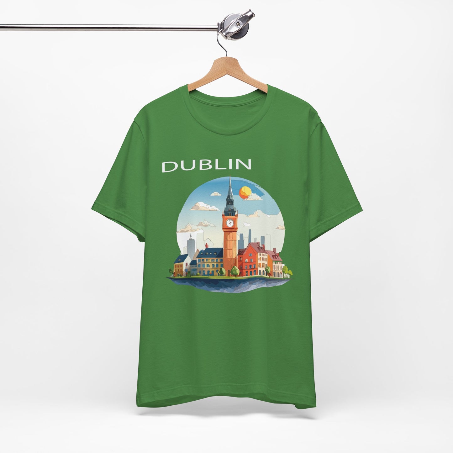 Dublin Shirt, Travel T-Shirt, Tourist Shirts, Tee Shirt with Travel Prints 1