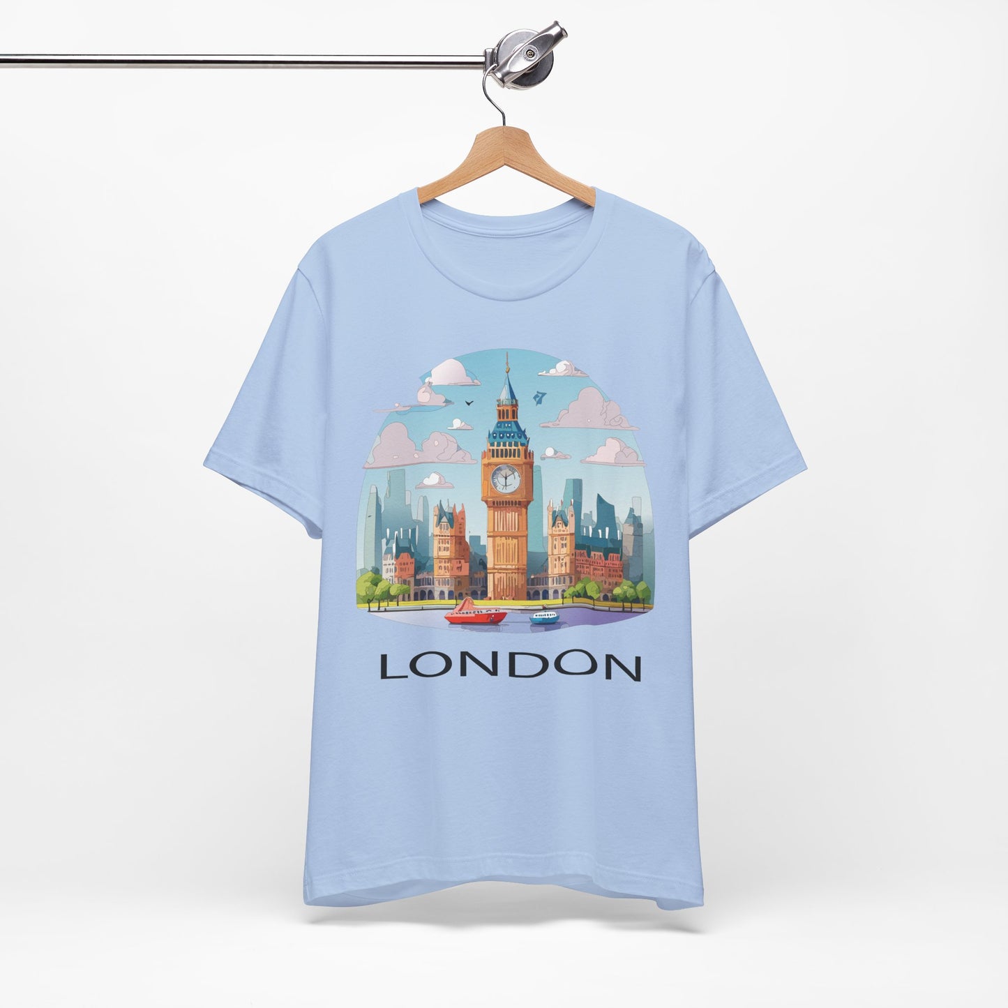 London Shirt, Travel T-Shirt, Tourist Shirts, Tee Shirt with Travel Prints 2