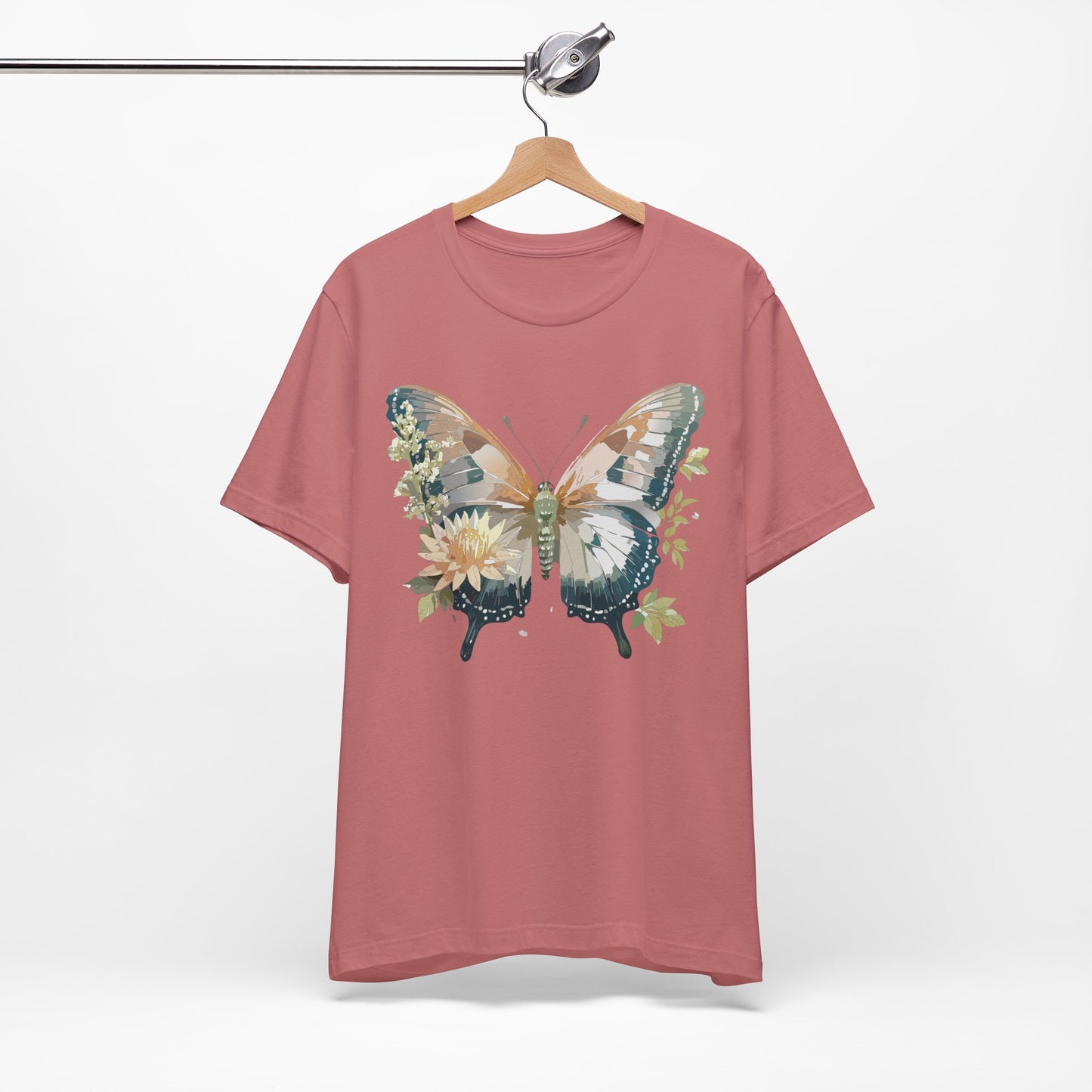 Butterfly Tee Shirt, Shirt with Butterfly