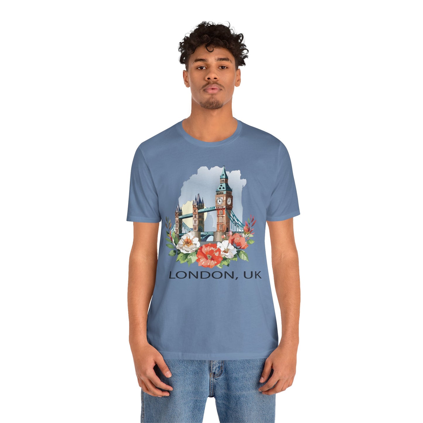 London Shirt, Travel T-Shirt, Tourist Shirts, Tee Shirt with Travel Prints 5