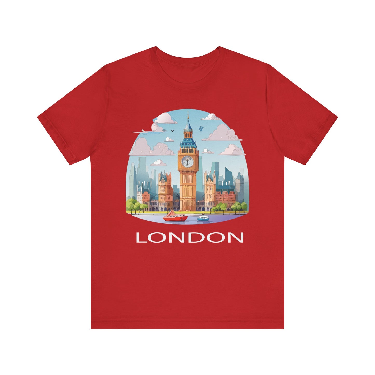 London Shirt, Travel T-Shirt, Tourist Shirts, Tee Shirt with Travel Prints 2