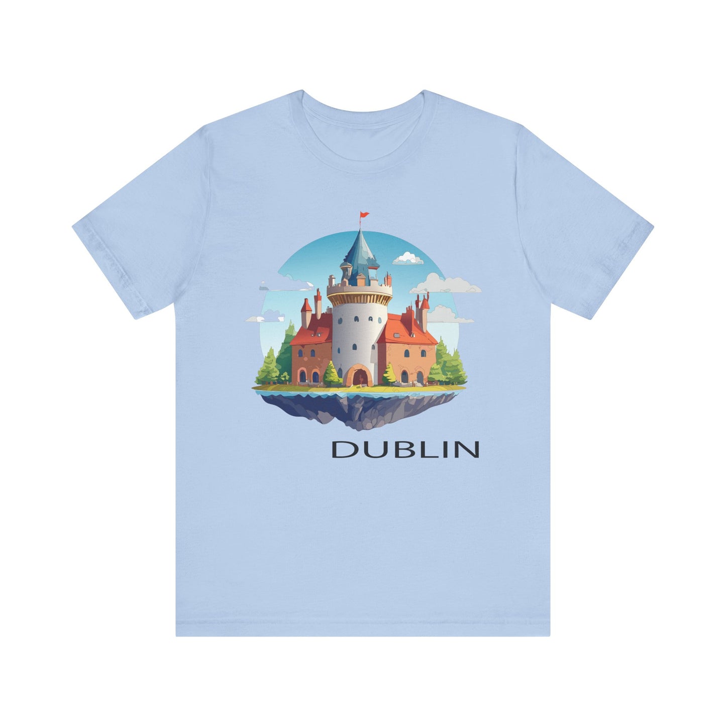 Dublin Shirt, Travel T-Shirt, Tourist Shirts, Tee Shirt with Travel Prints 3