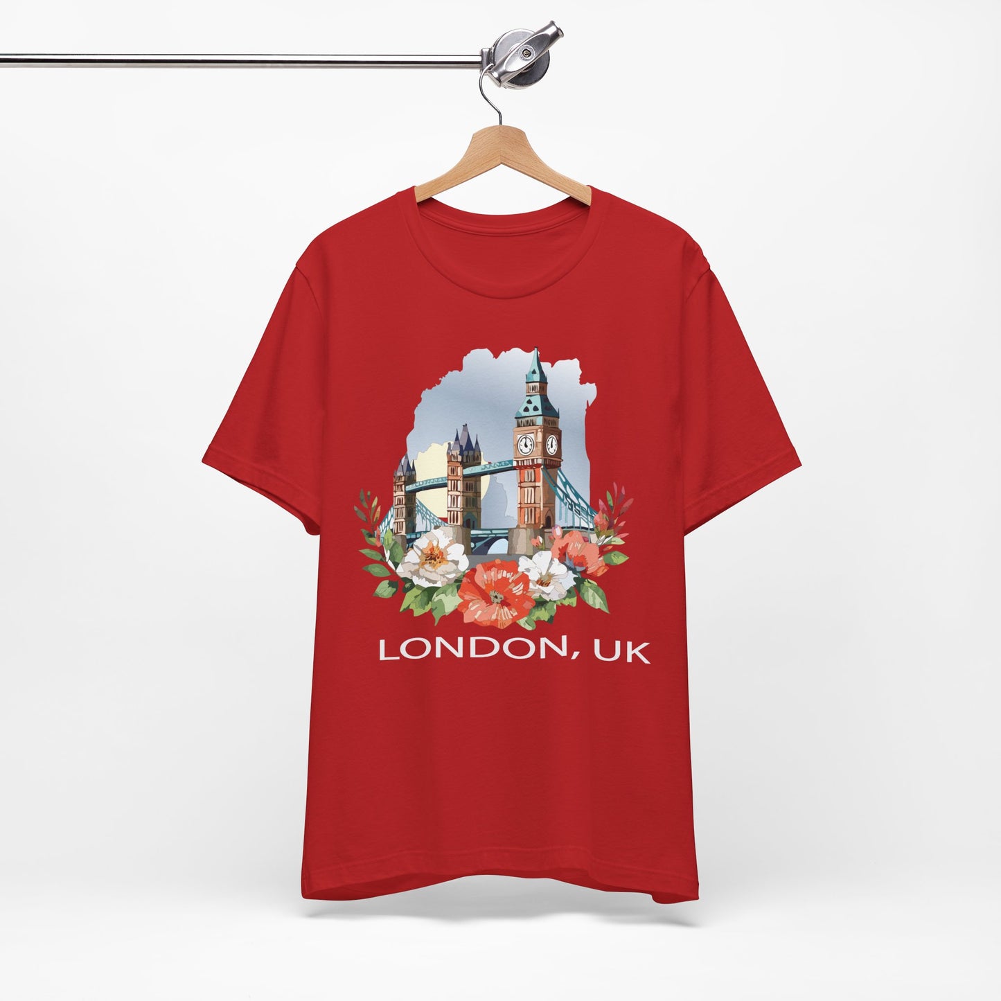 London Shirt, Travel T-Shirt, Tourist Shirts, Tee Shirt with Travel Prints 5