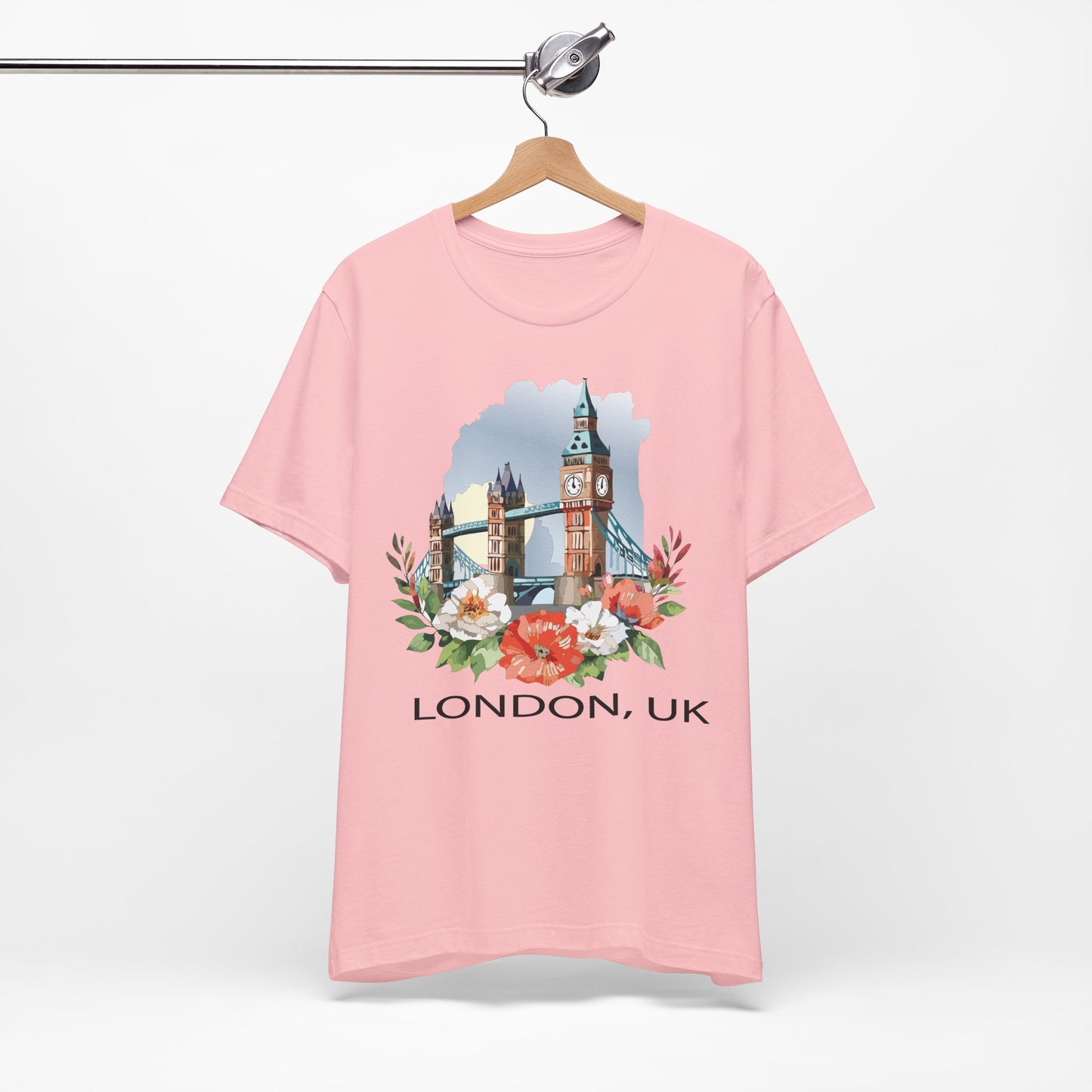 London Shirt, Travel T-Shirt, Tourist Shirts, Tee Shirt with Travel Prints 5