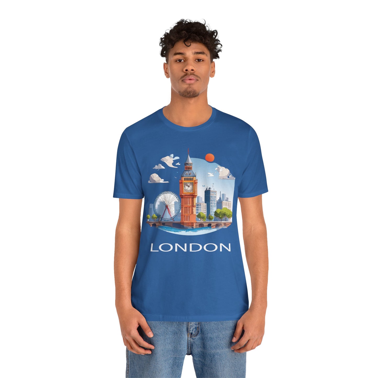 London Shirt, Travel T-Shirt, Tourist Shirts, Tee Shirt with Travel Prints 3