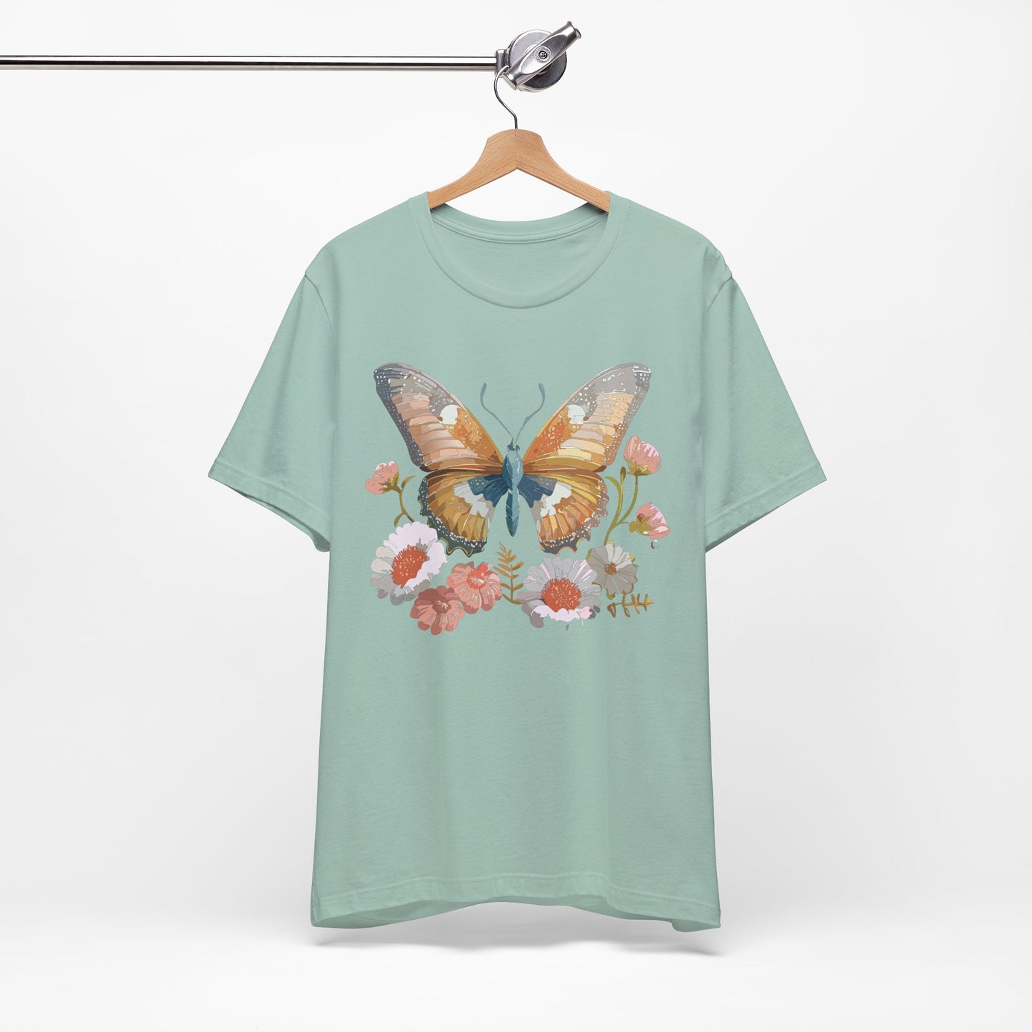 Butterfly Tee Shirt, Shirt with Butterfly