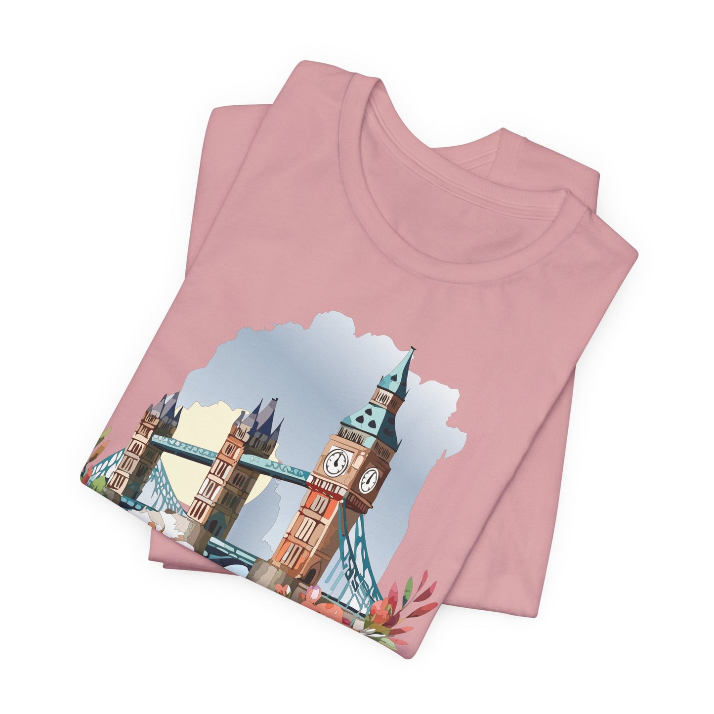 London Shirt, Travel T-Shirt, Tourist Shirts, Tee Shirt with Travel Prints 5