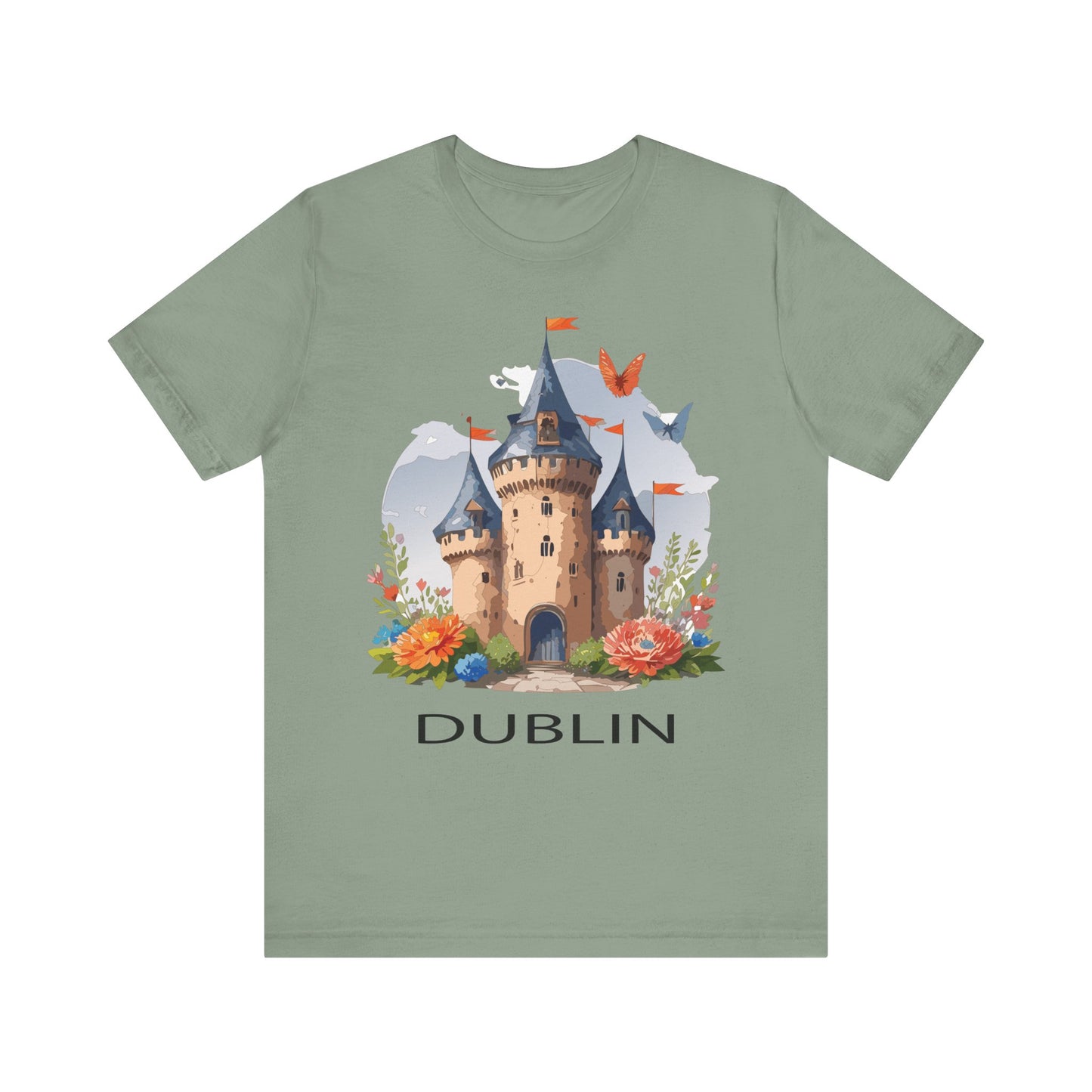 Dublin Shirt, Travel T-Shirt, Tourist Shirts, Tee Shirt with Travel Prints 4