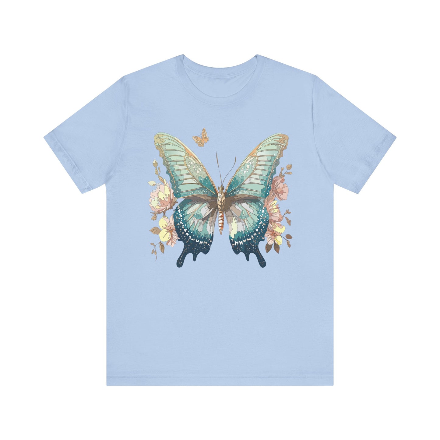 Butterfly Tee Shirt, Shirt with Butterfly