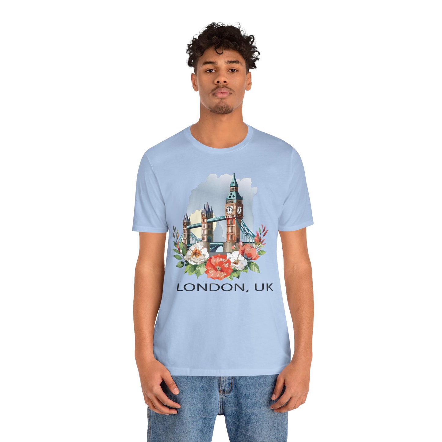London Shirt, Travel T-Shirt, Tourist Shirts, Tee Shirt with Travel Prints 5