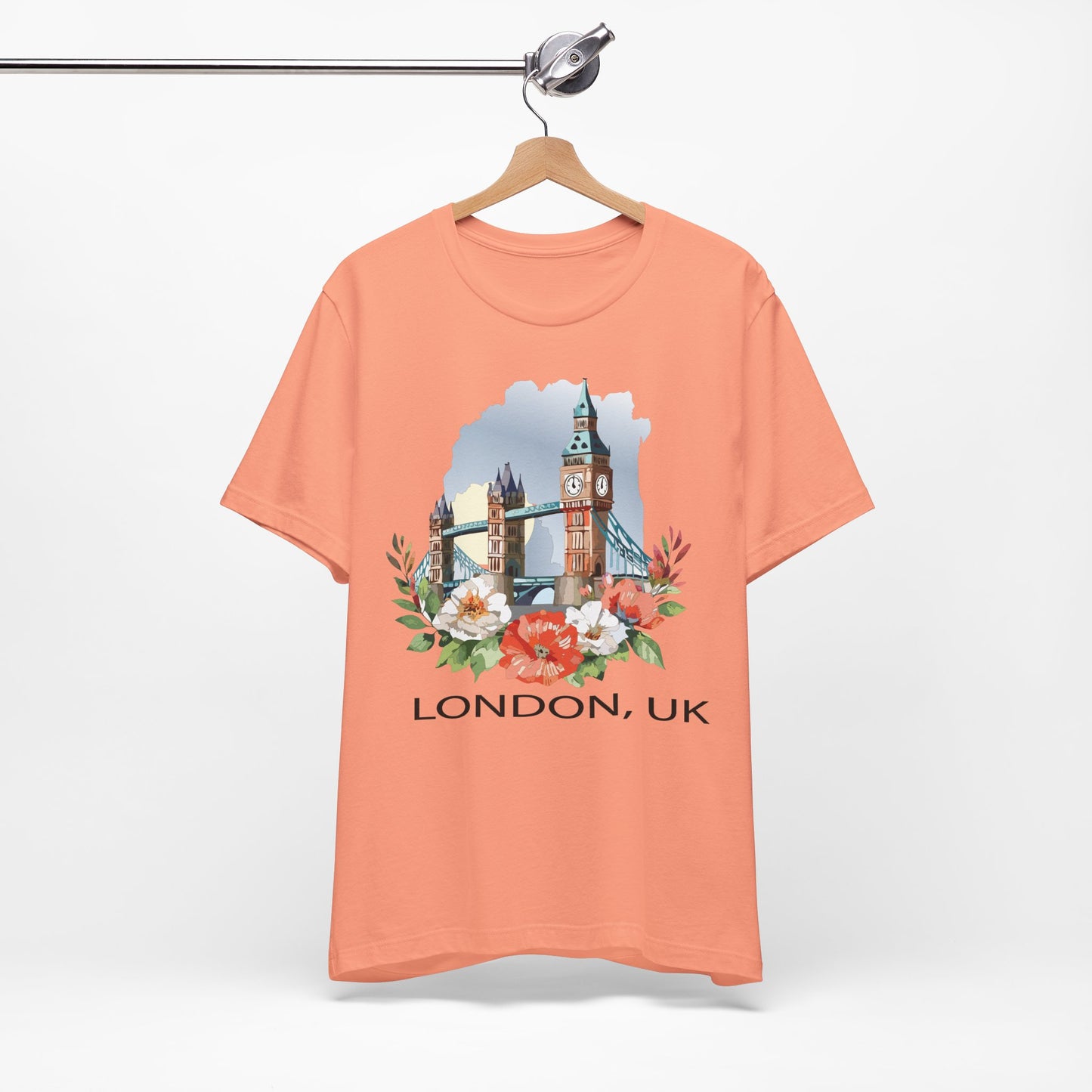 London Shirt, Travel T-Shirt, Tourist Shirts, Tee Shirt with Travel Prints 5