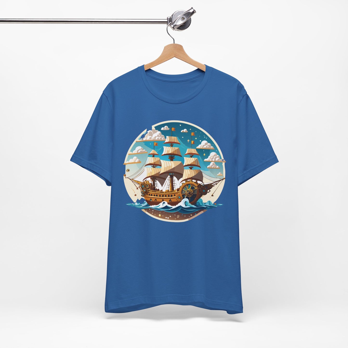 Ship Tee Shirt, Tee Shirt with Ship