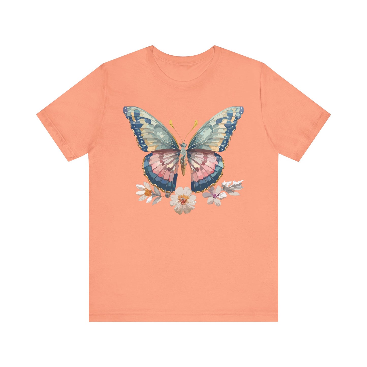 Butterfly Tee Shirt, Shirt with Butterfly