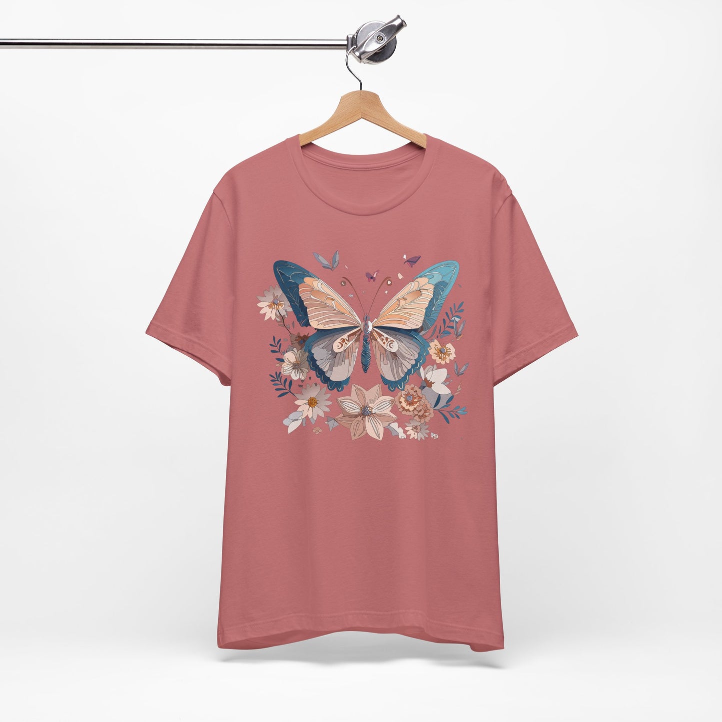 Butterfly Tee Shirt, Shirt with Butterfly