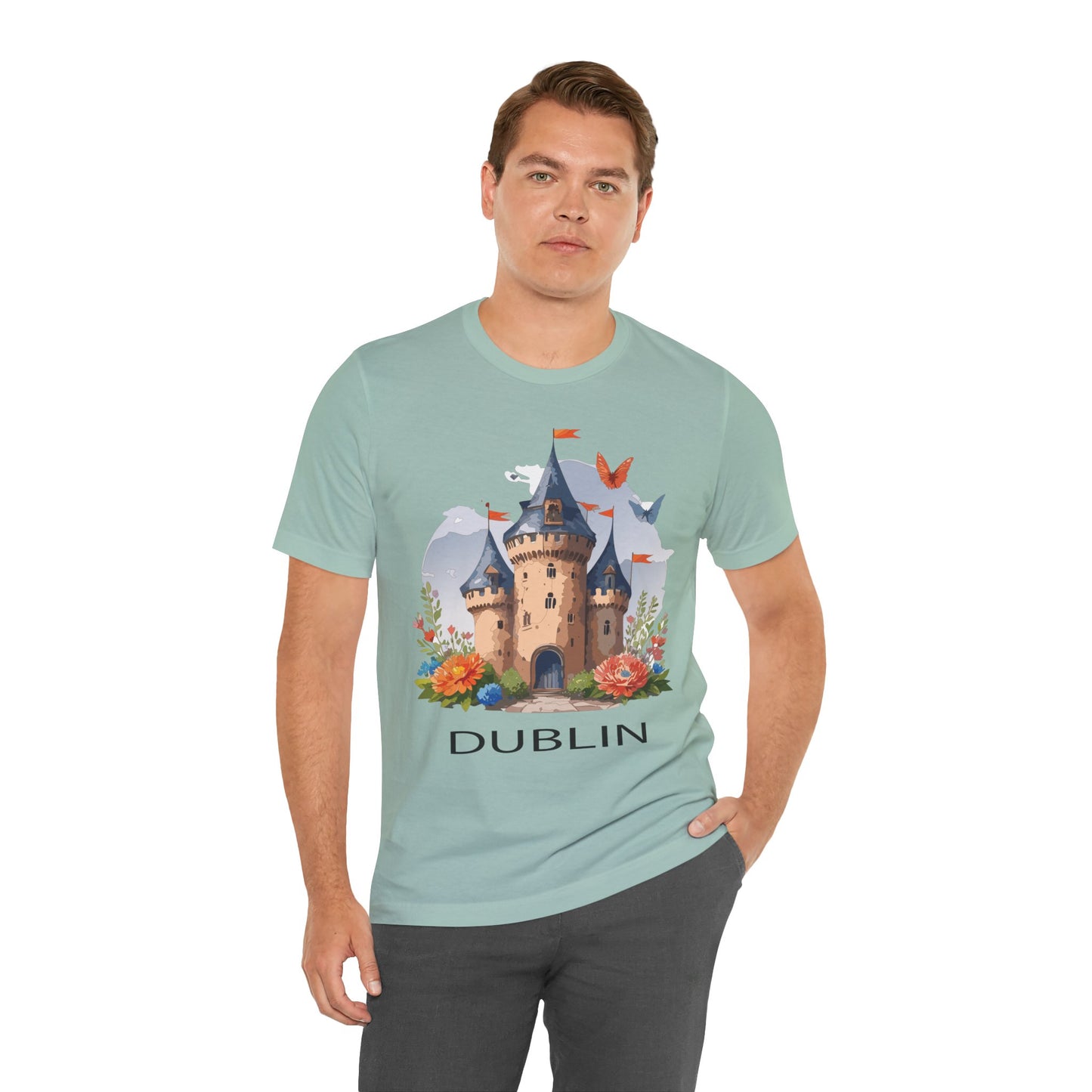 Dublin Shirt, Travel T-Shirt, Tourist Shirts, Tee Shirt with Travel Prints 4
