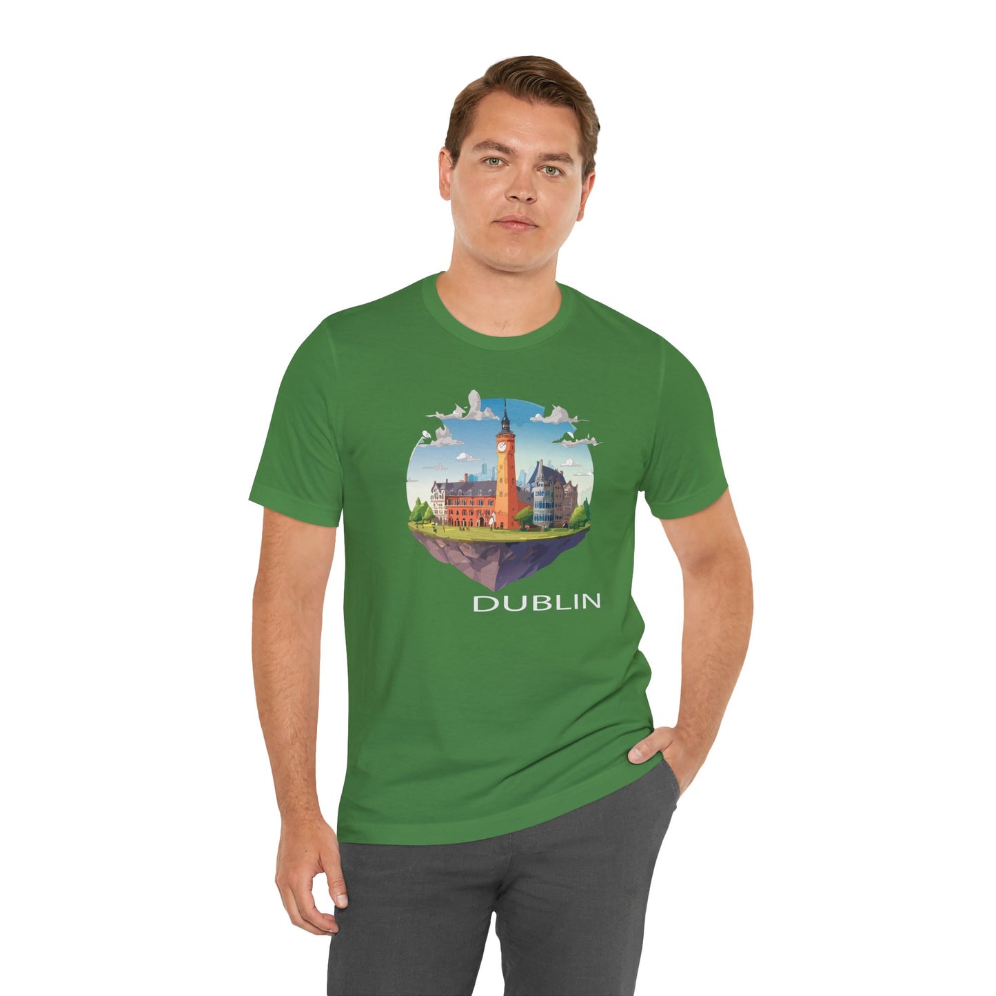 Dublin Shirt, Travel T-Shirt, Tourist Shirts, Tee Shirt with Travel Prints 2