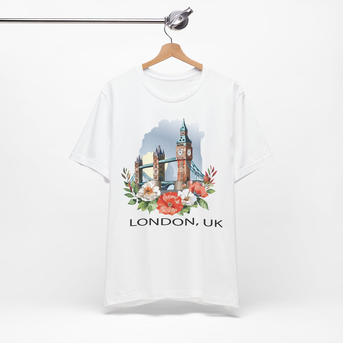 London Shirt, Travel T-Shirt, Tourist Shirts, Tee Shirt with Travel Prints 5