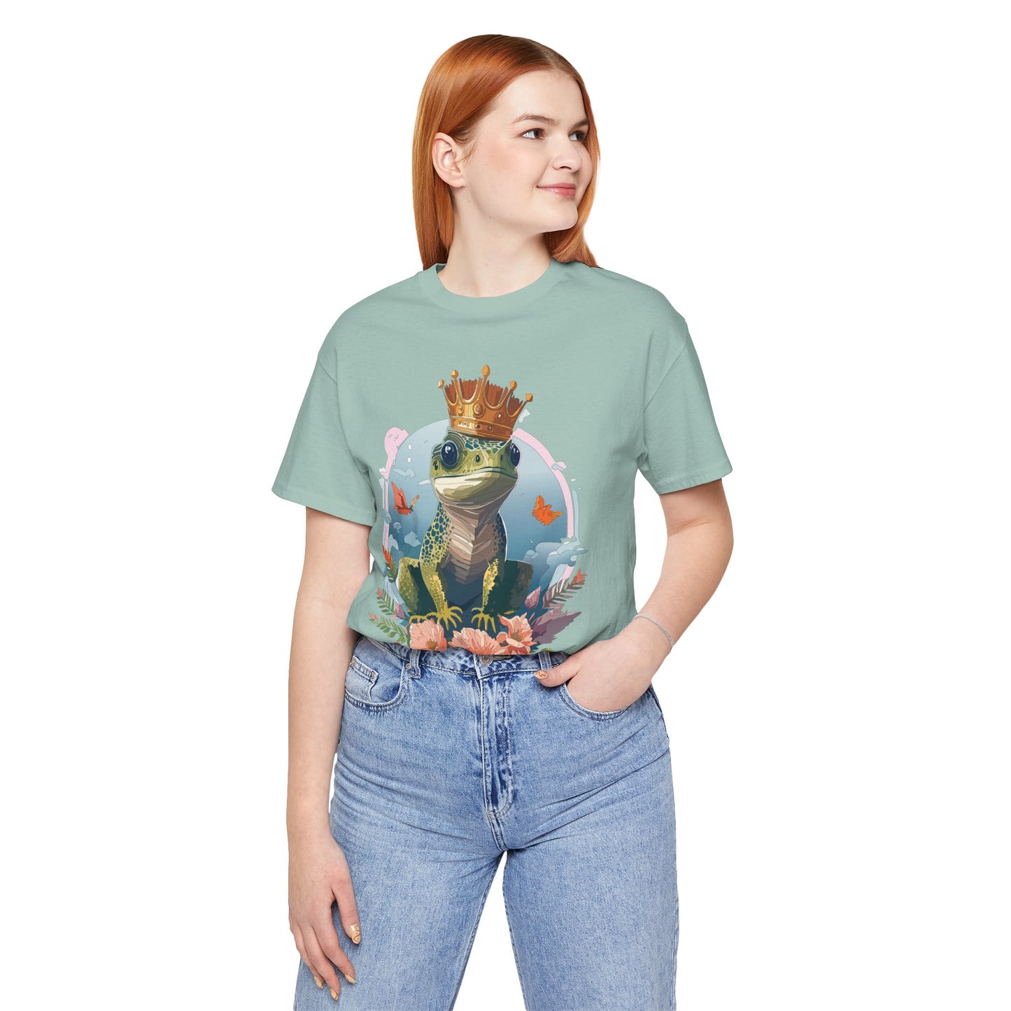 Animals Shirt, Shirt with Lizard