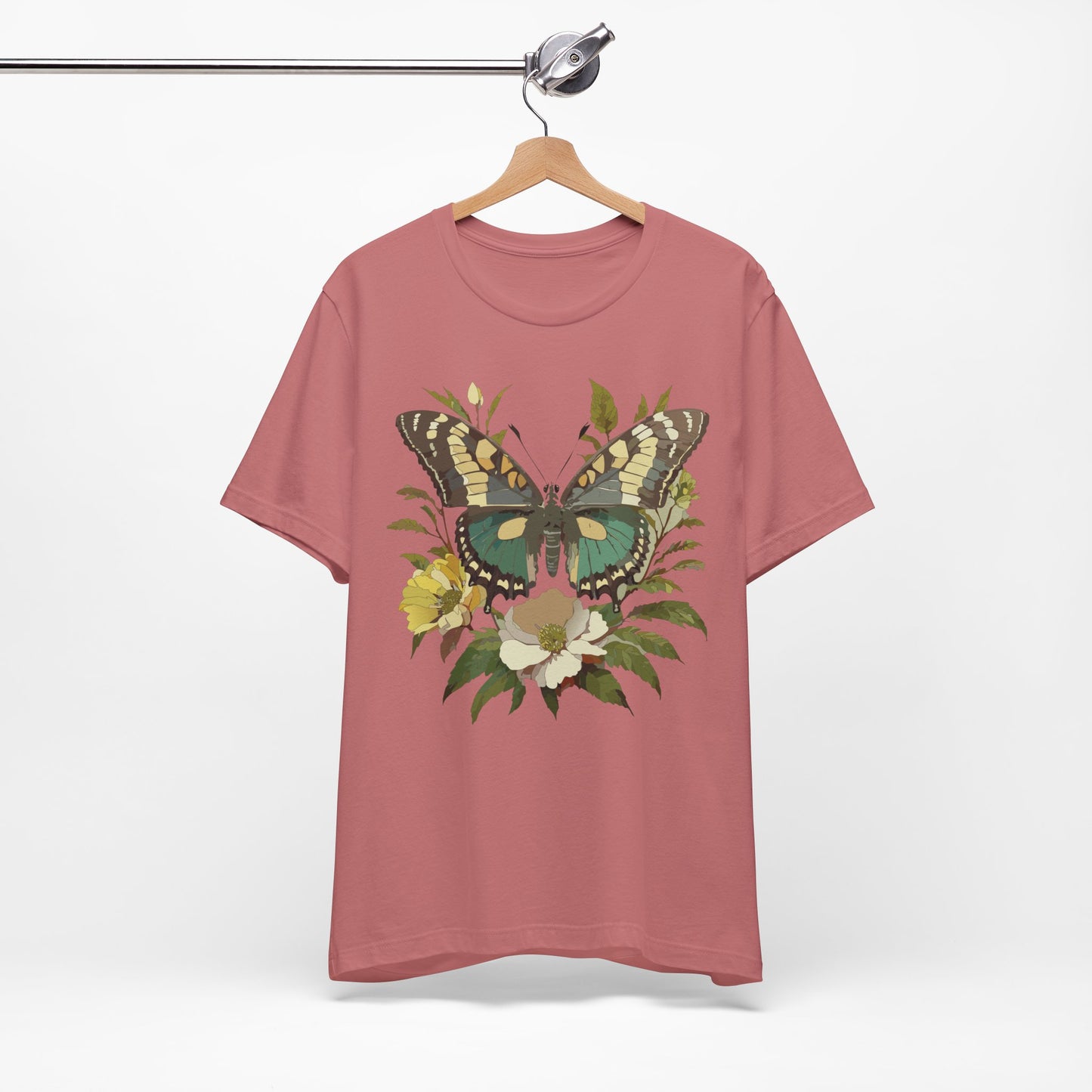 Butterfly Tee Shirt, Shirt with Butterfly