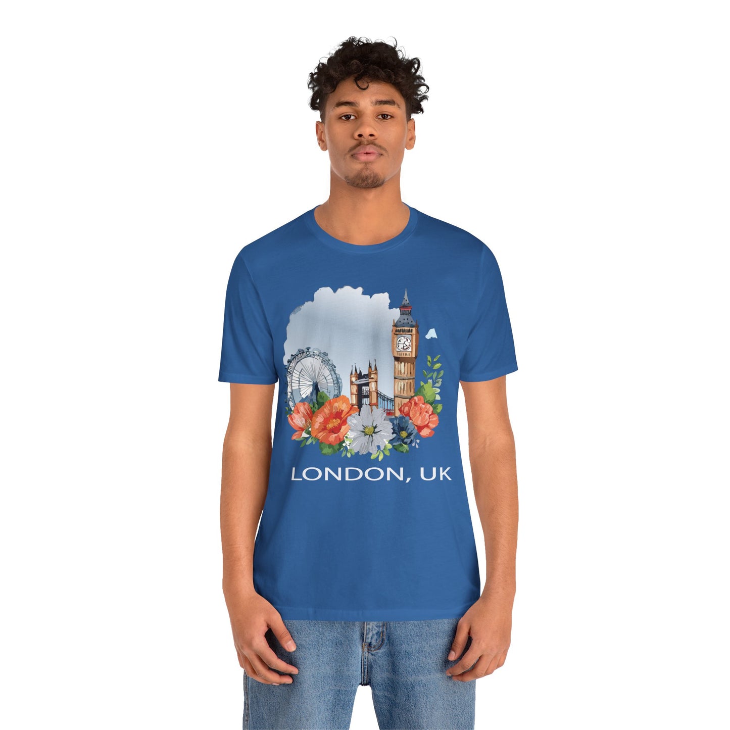 London Shirt, Travel T-Shirt, Tourist Shirts, Tee Shirt with Travel Prints 4