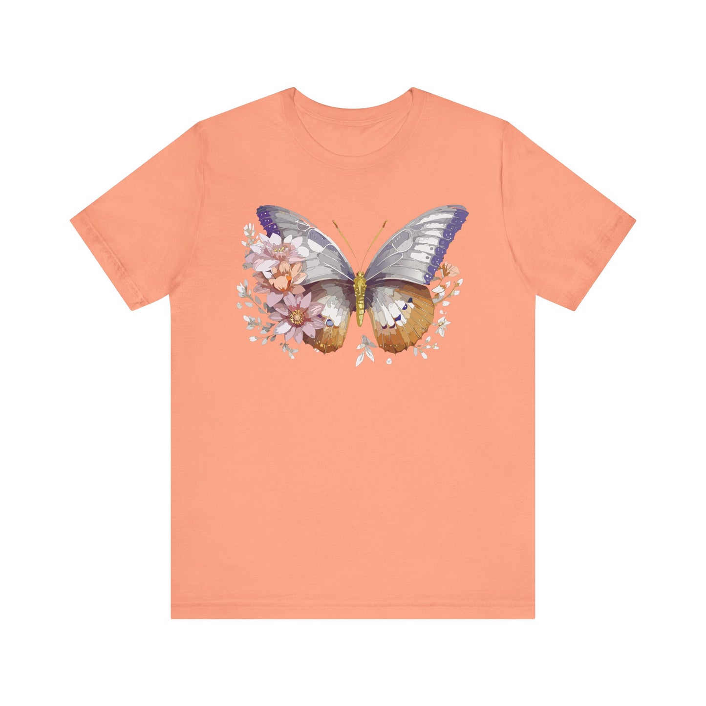 Butterfly Tee Shirt, Shirt with Butterfly