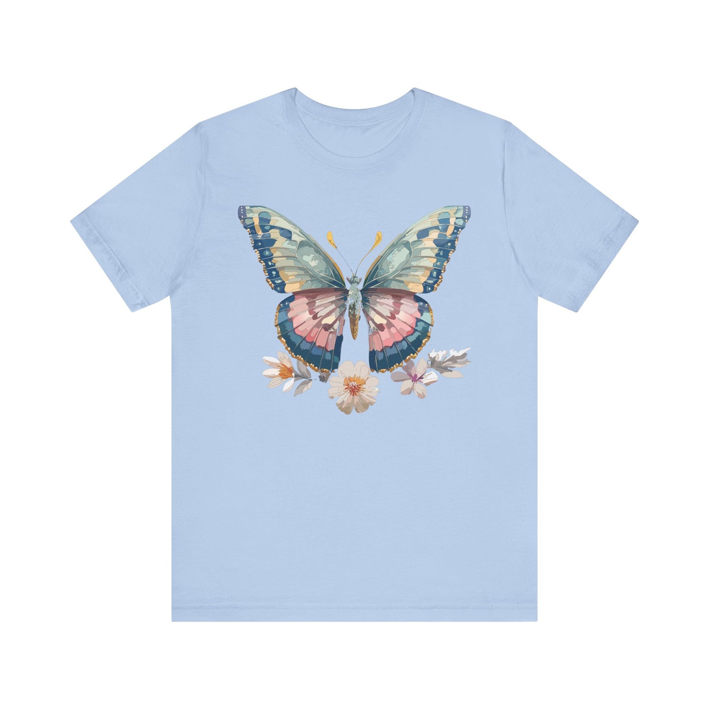 Butterfly Tee Shirt, Shirt with Butterfly