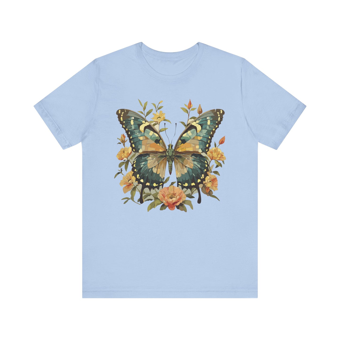 Butterfly Tee Shirt, Shirt with Butterfly