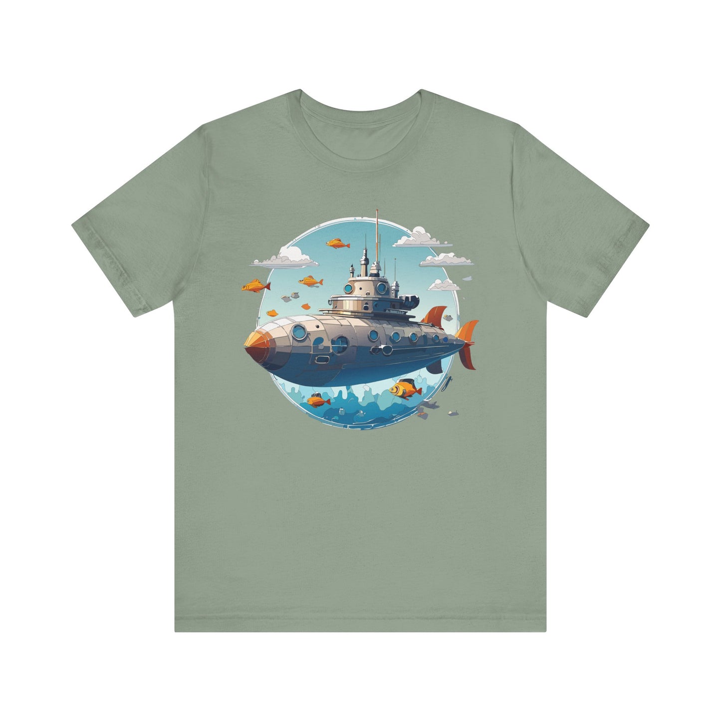 Ship Tee Shirt, Tee Shirt with Ship