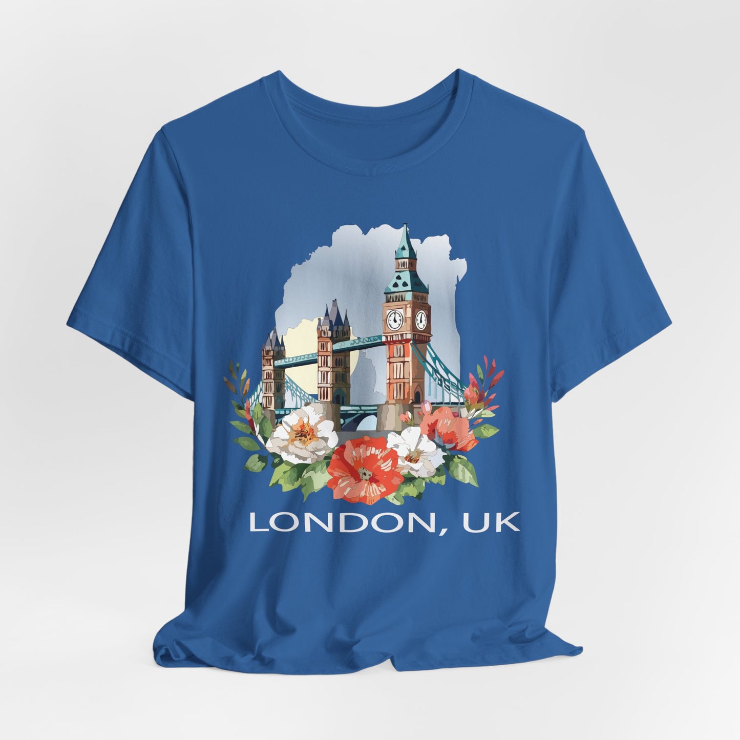 London Shirt, Travel T-Shirt, Tourist Shirts, Tee Shirt with Travel Prints 5