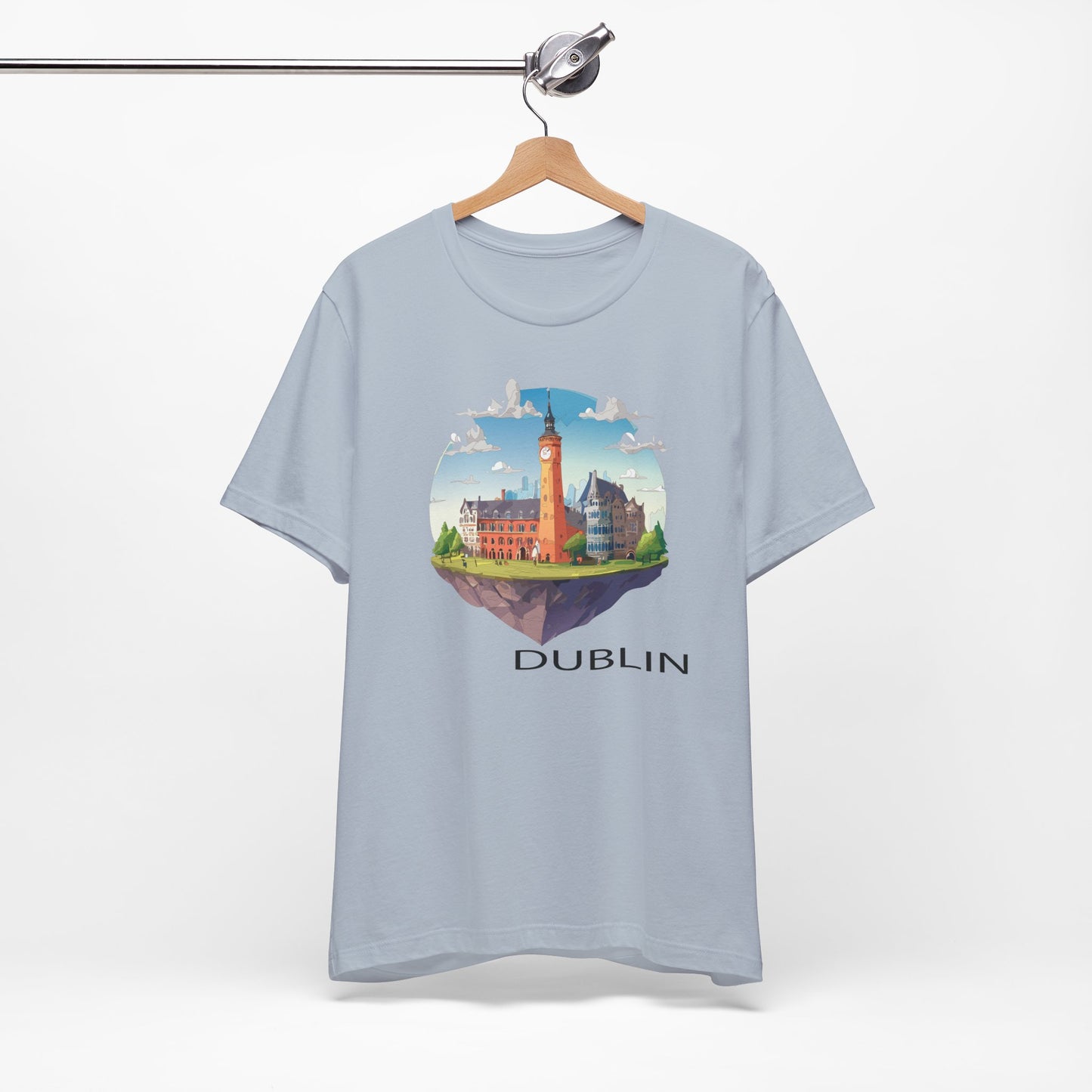 Dublin Shirt, Travel T-Shirt, Tourist Shirts, Tee Shirt with Travel Prints 2