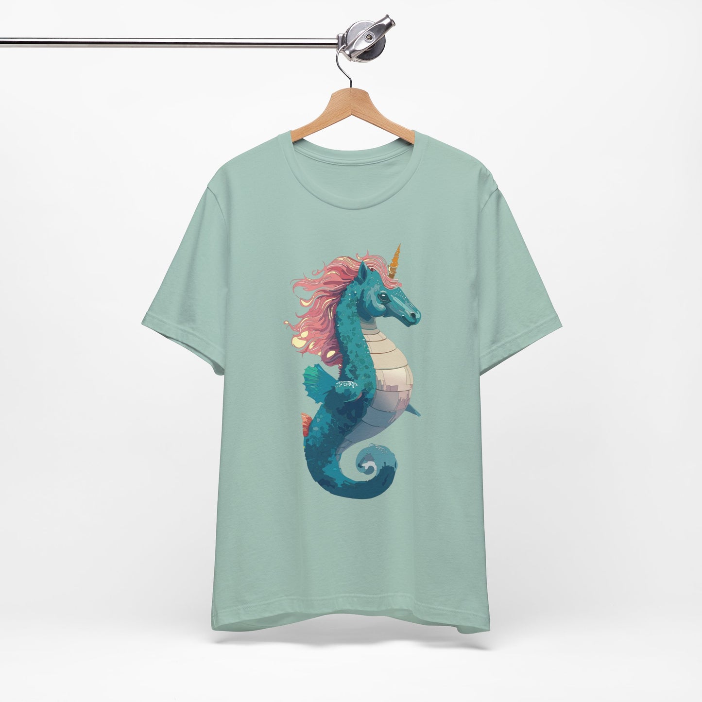 Animals Shirt, Shirt with Seahorse