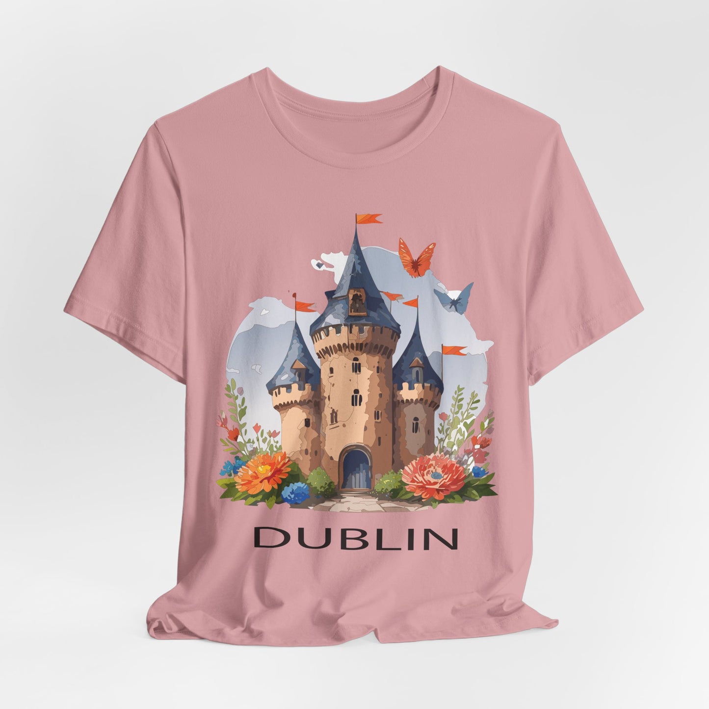 Dublin Shirt, Travel T-Shirt, Tourist Shirts, Tee Shirt with Travel Prints 4