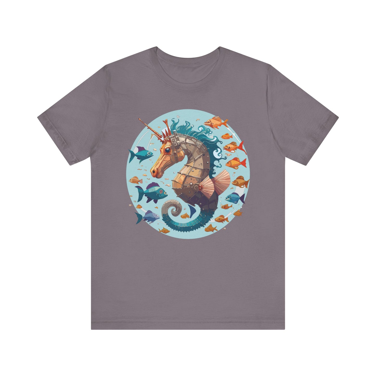 Animals Shirt, Shirt with Seahorse
