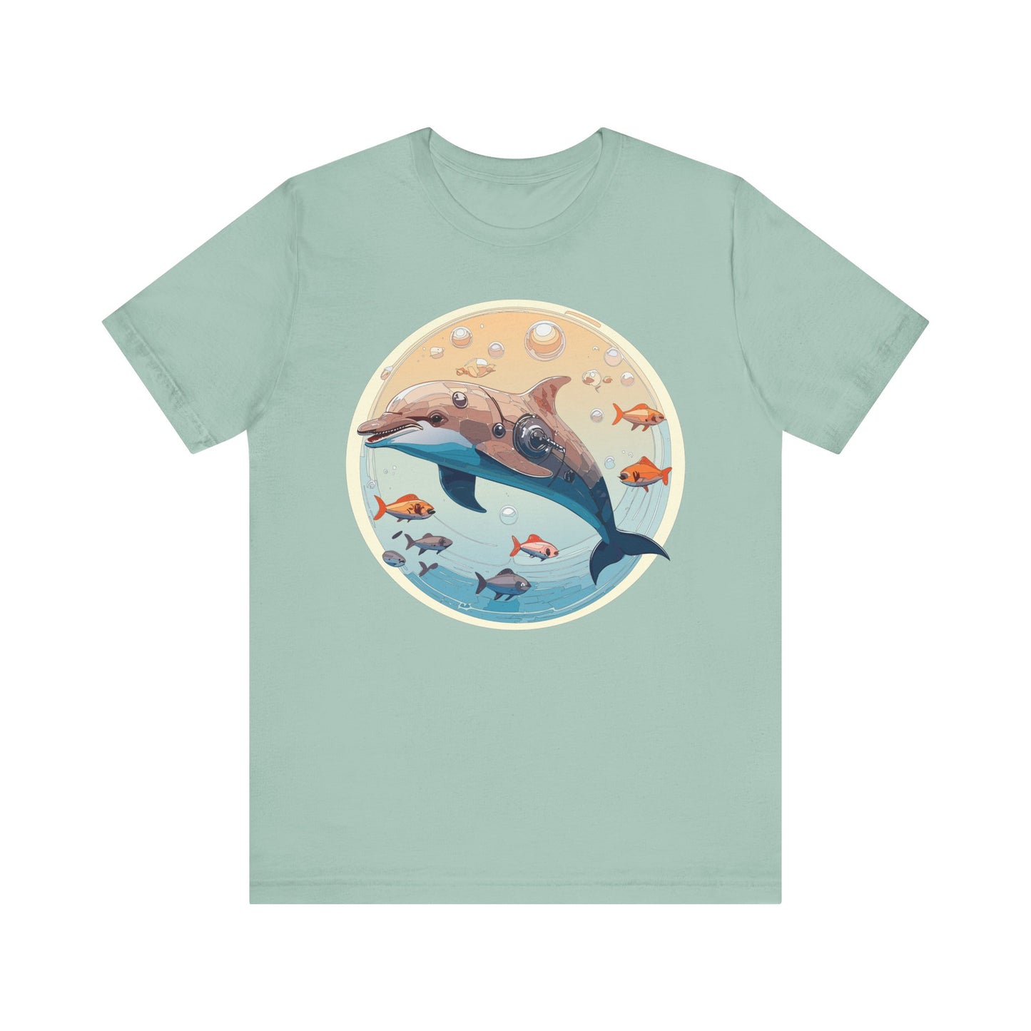 Animals Shirt, Shirt with Dolphin