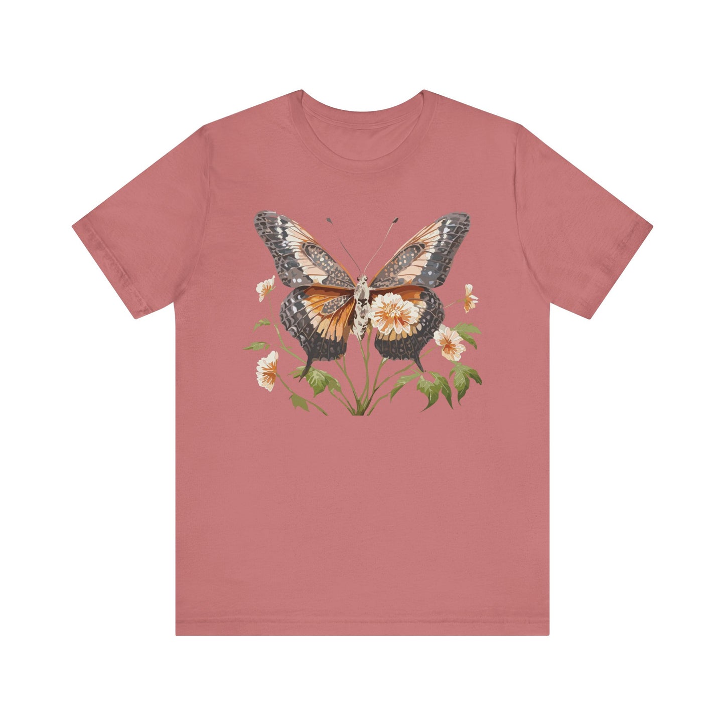 Butterfly Tee Shirt, Shirt with Butterfly
