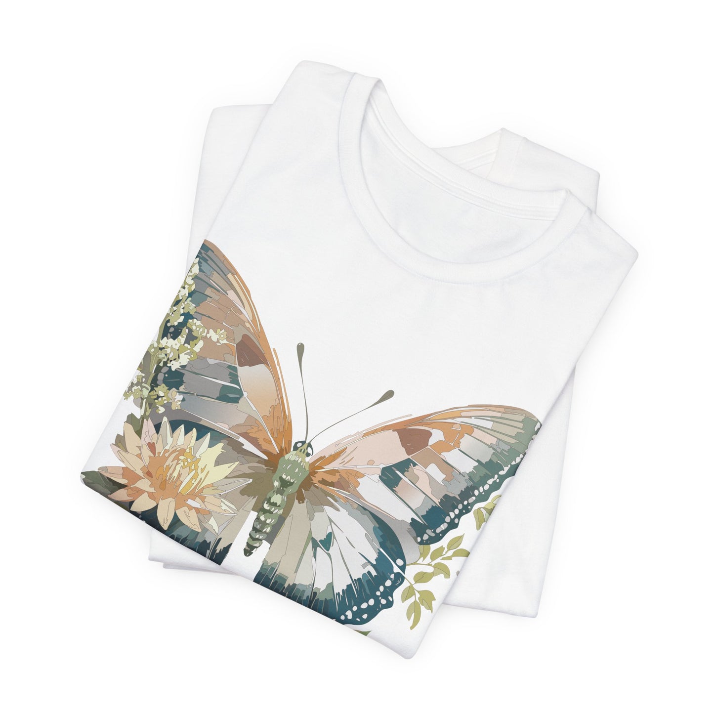 Butterfly Tee Shirt, Shirt with Butterfly