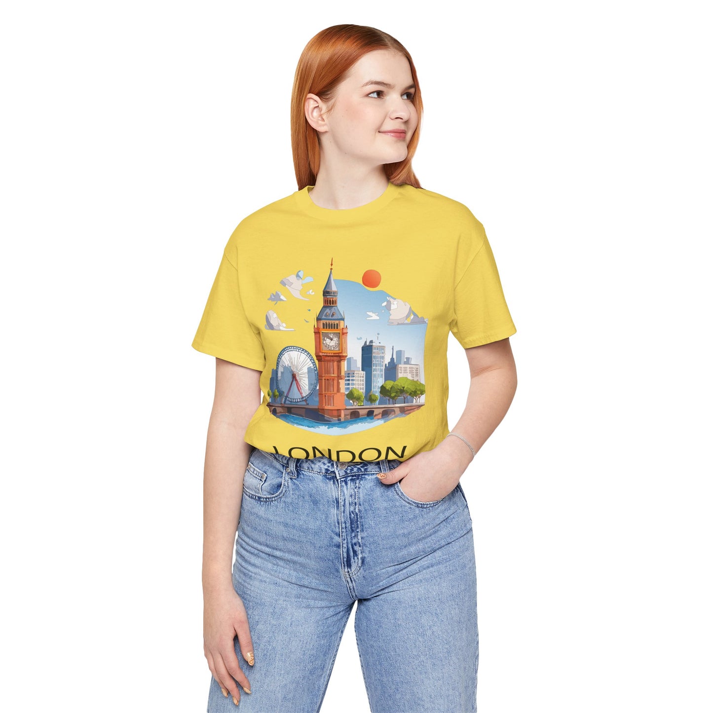 London Shirt, Travel T-Shirt, Tourist Shirts, Tee Shirt with Travel Prints 3