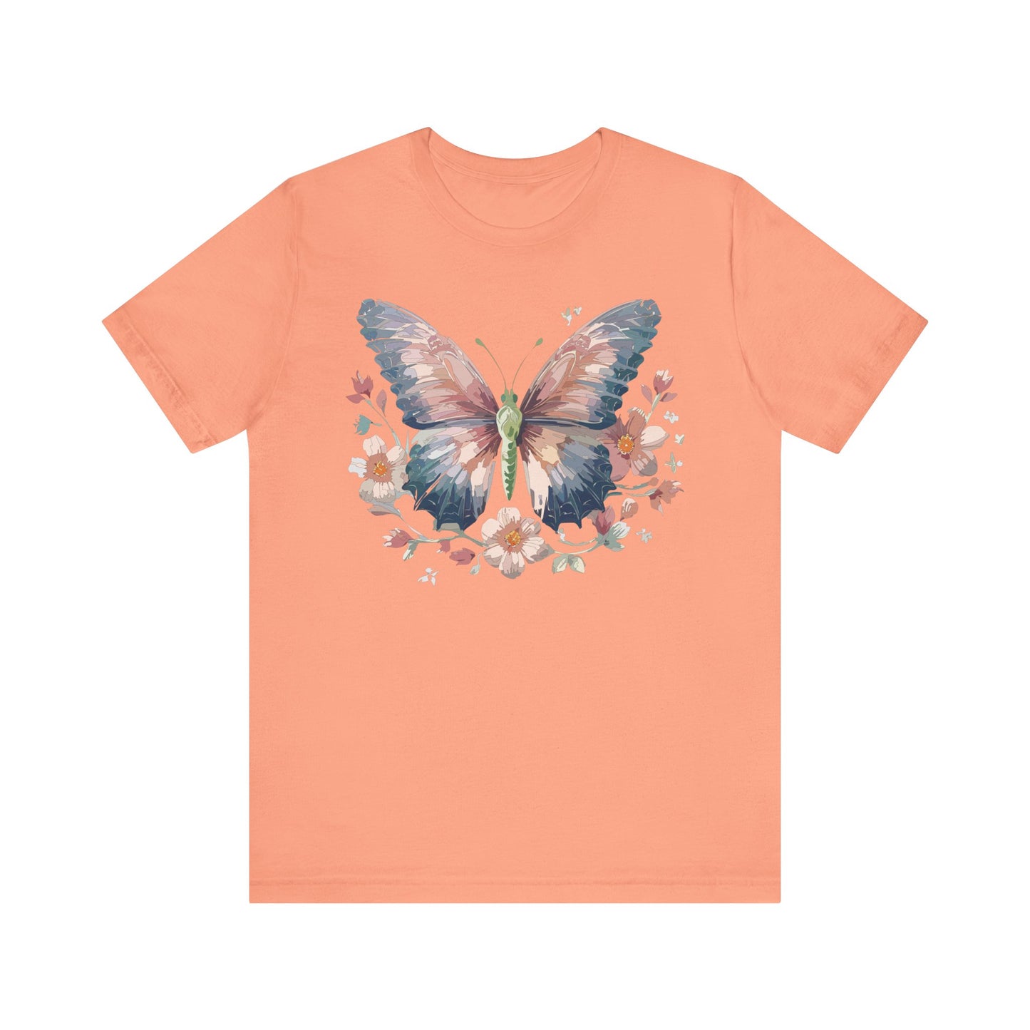 Butterfly Tee Shirt, Shirt with Butterfly