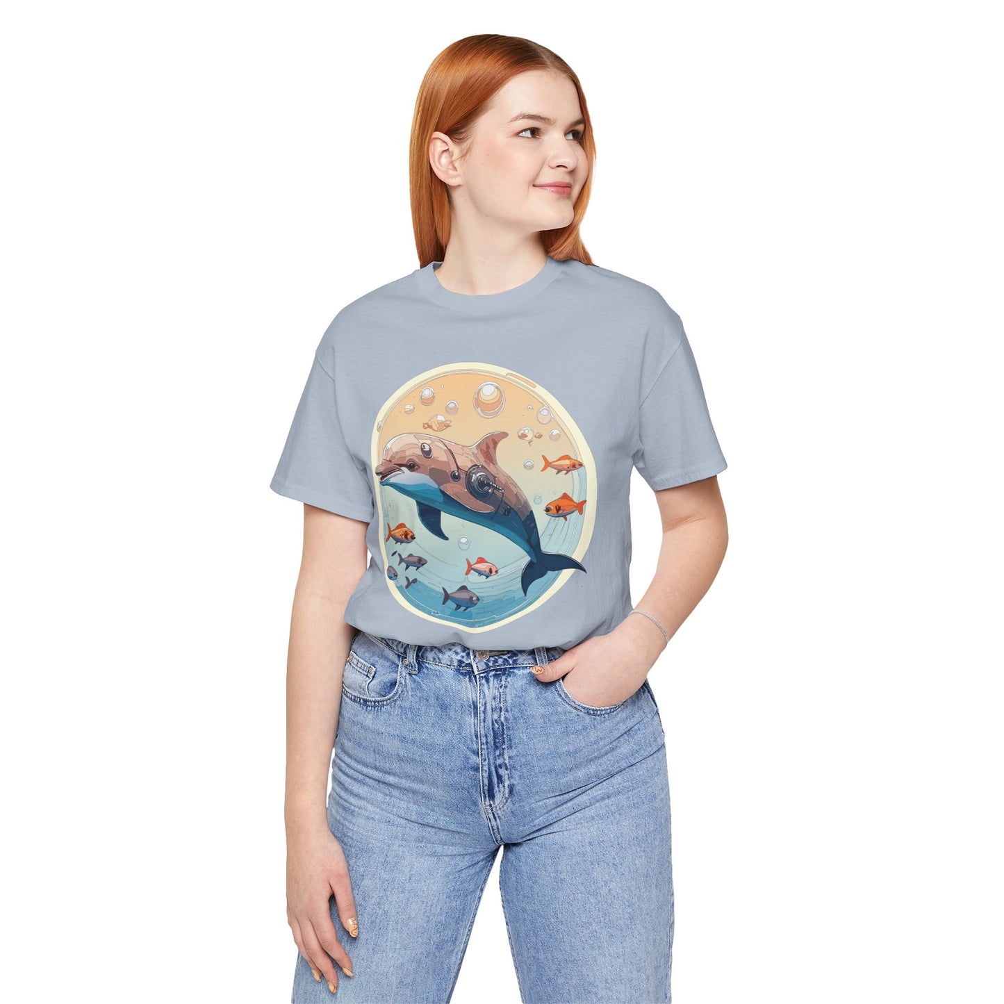 Animals Shirt, Shirt with Dolphin