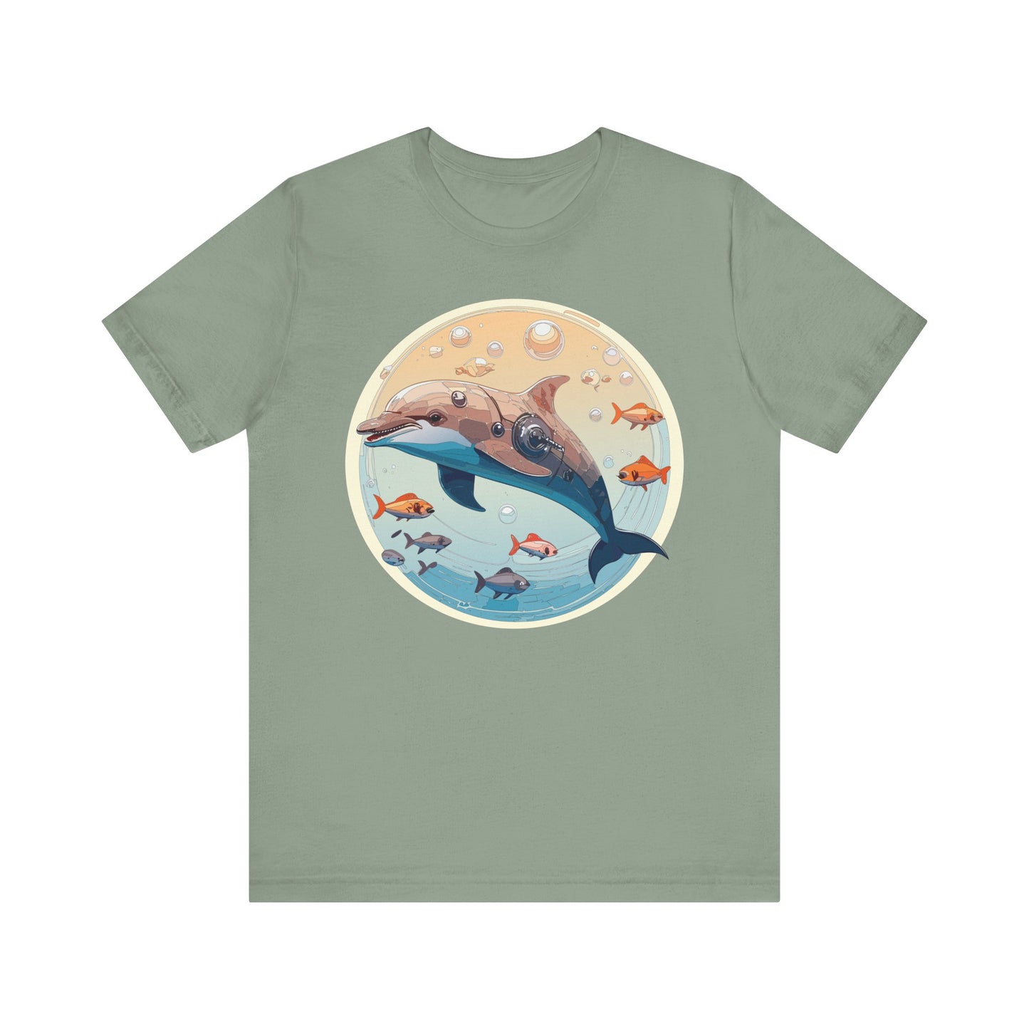 Animals Shirt, Shirt with Dolphin