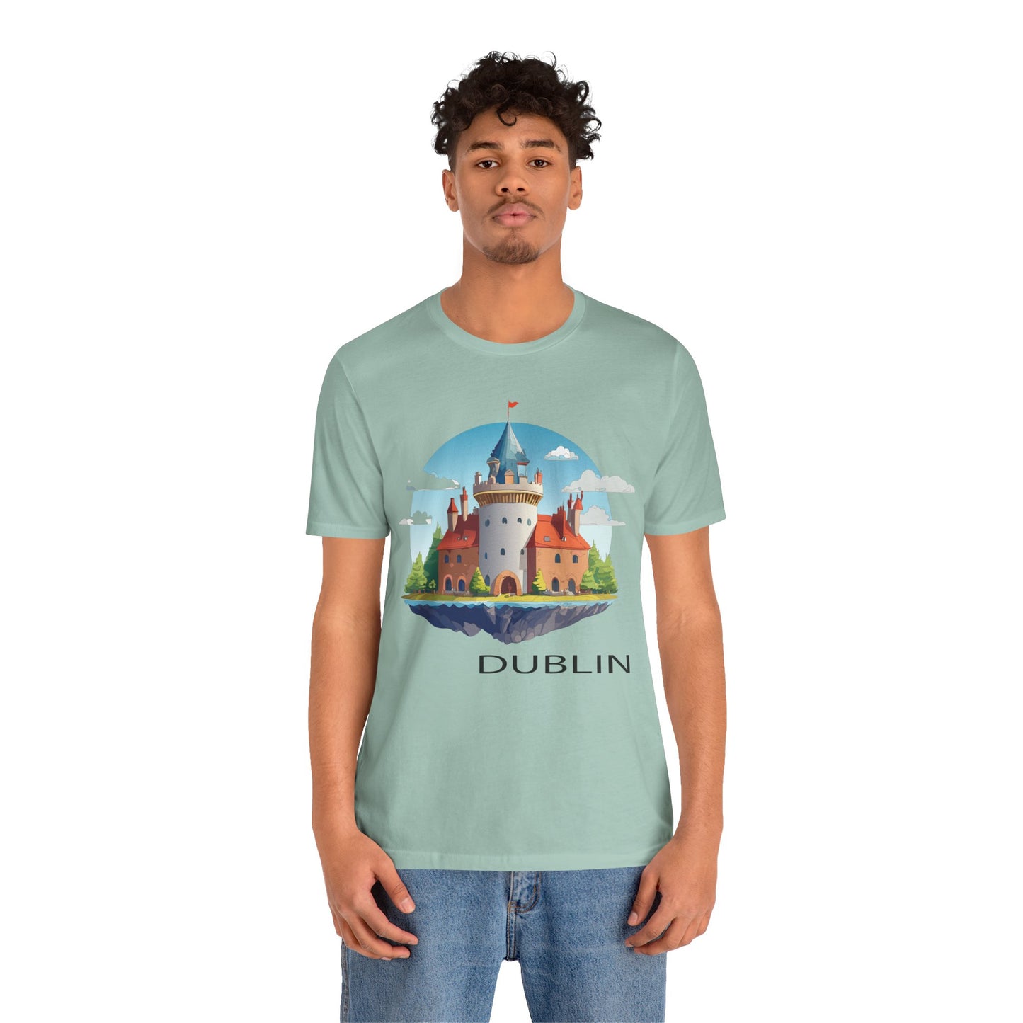 Dublin Shirt, Travel T-Shirt, Tourist Shirts, Tee Shirt with Travel Prints 3