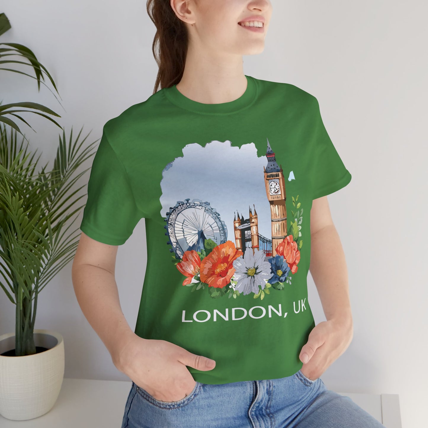 London Shirt, Travel T-Shirt, Tourist Shirts, Tee Shirt with Travel Prints 4