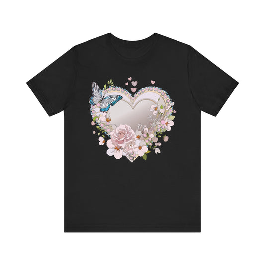 Heart Tee Shirt, Shirt with Heart
