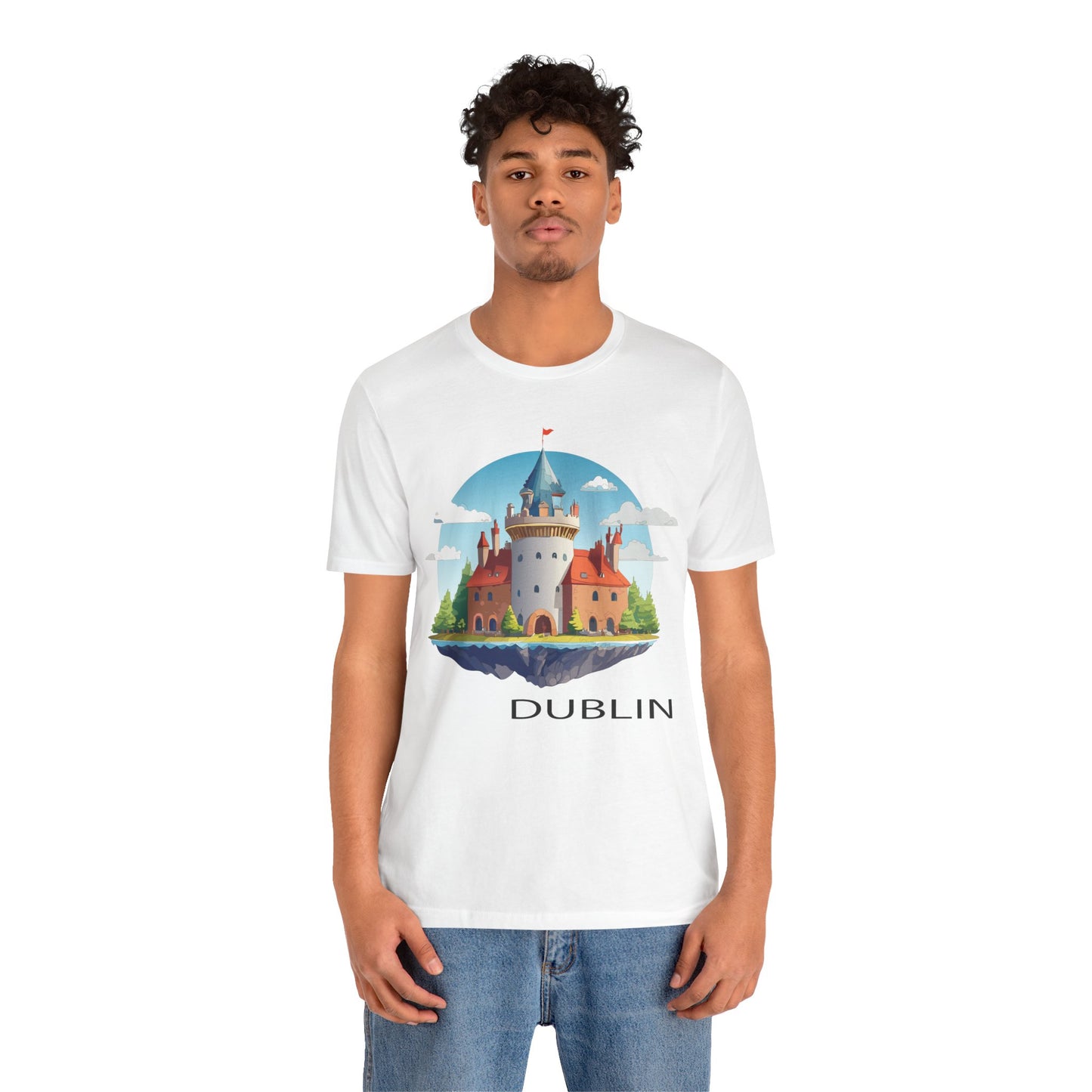 Dublin Shirt, Travel T-Shirt, Tourist Shirts, Tee Shirt with Travel Prints 3