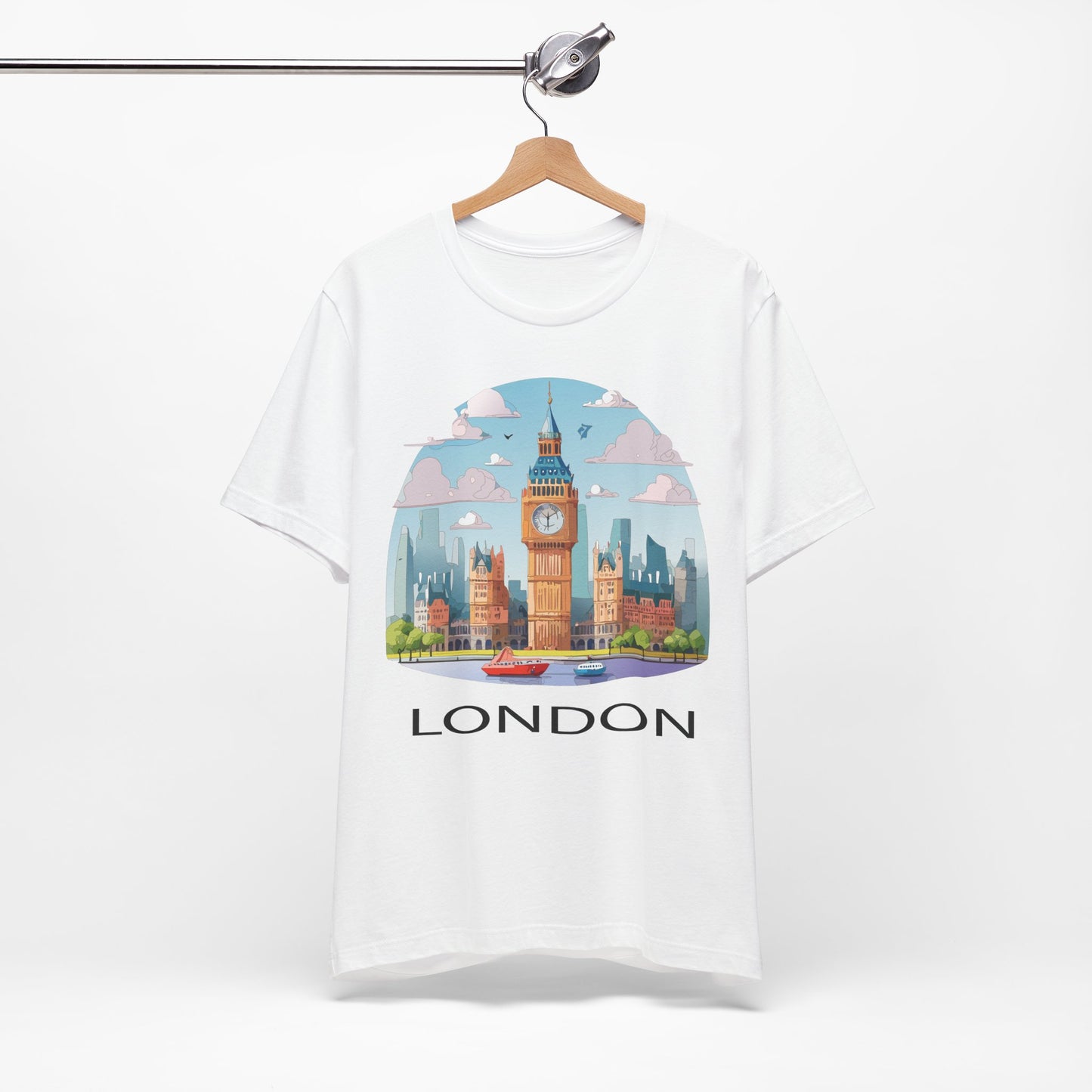 London Shirt, Travel T-Shirt, Tourist Shirts, Tee Shirt with Travel Prints 2