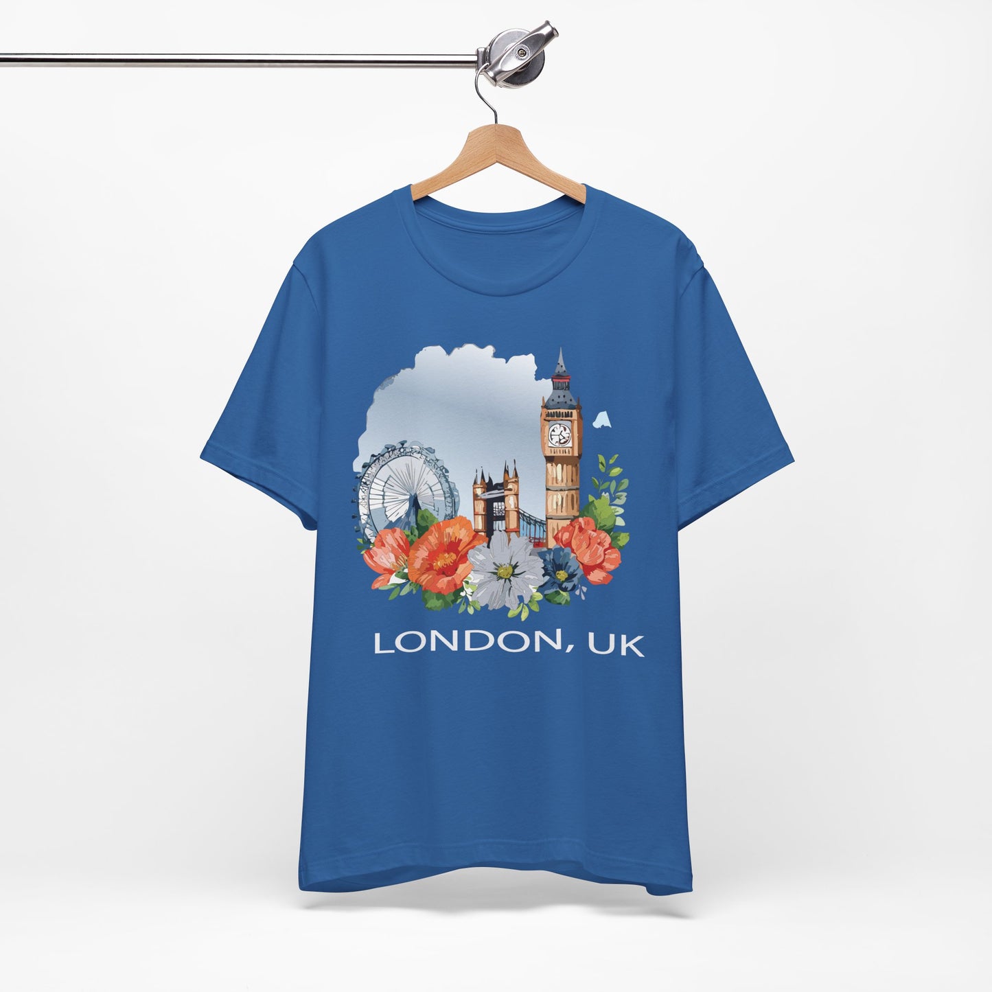 London Shirt, Travel T-Shirt, Tourist Shirts, Tee Shirt with Travel Prints 4