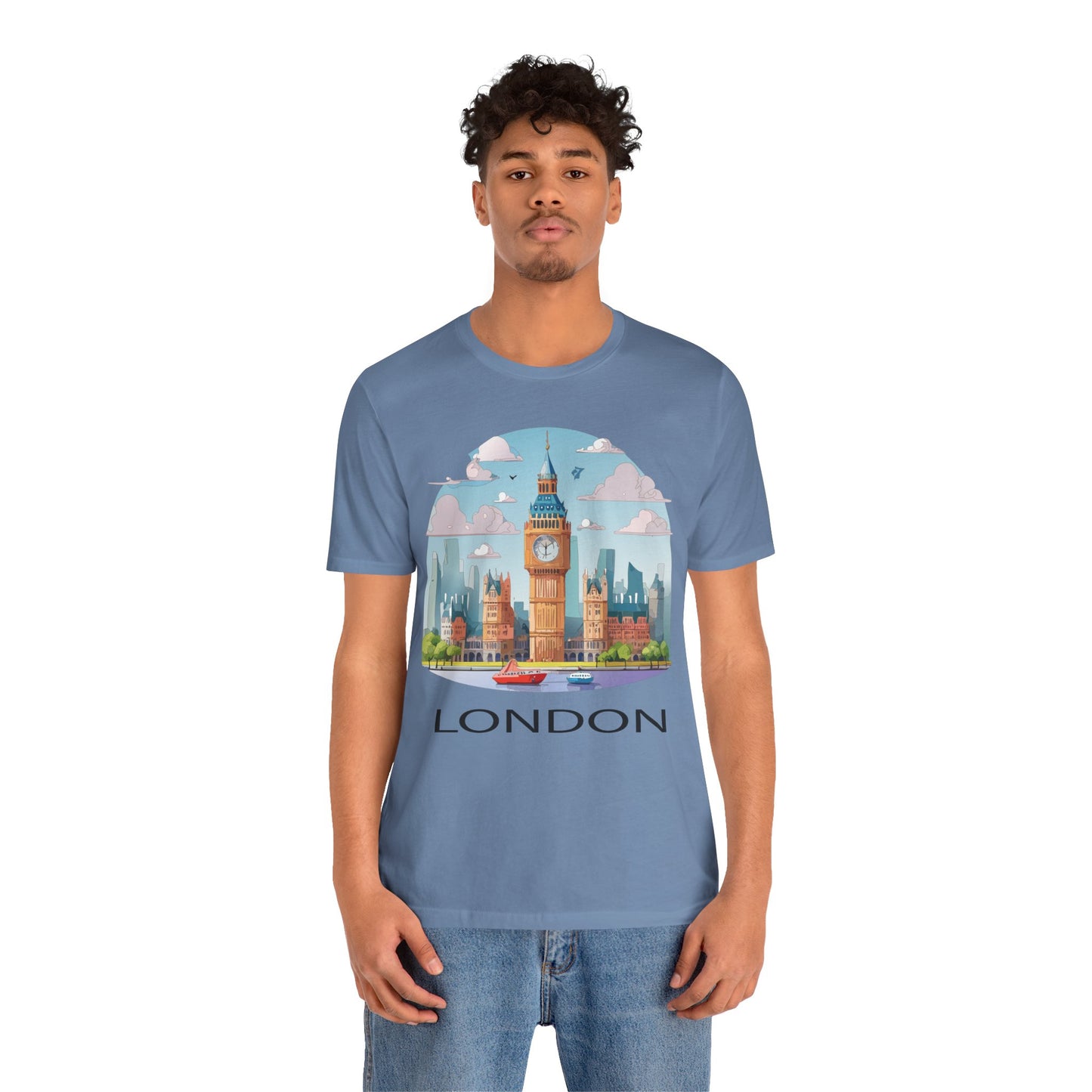 London Shirt, Travel T-Shirt, Tourist Shirts, Tee Shirt with Travel Prints 2