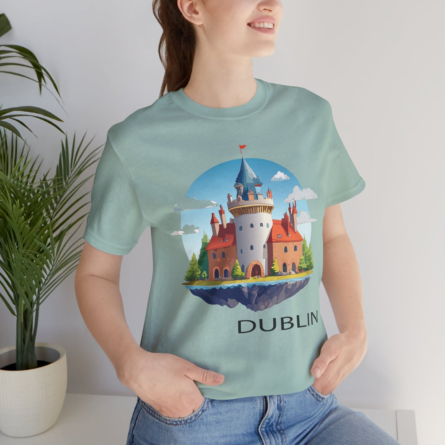 Dublin Shirt, Travel T-Shirt, Tourist Shirts, Tee Shirt with Travel Prints 3