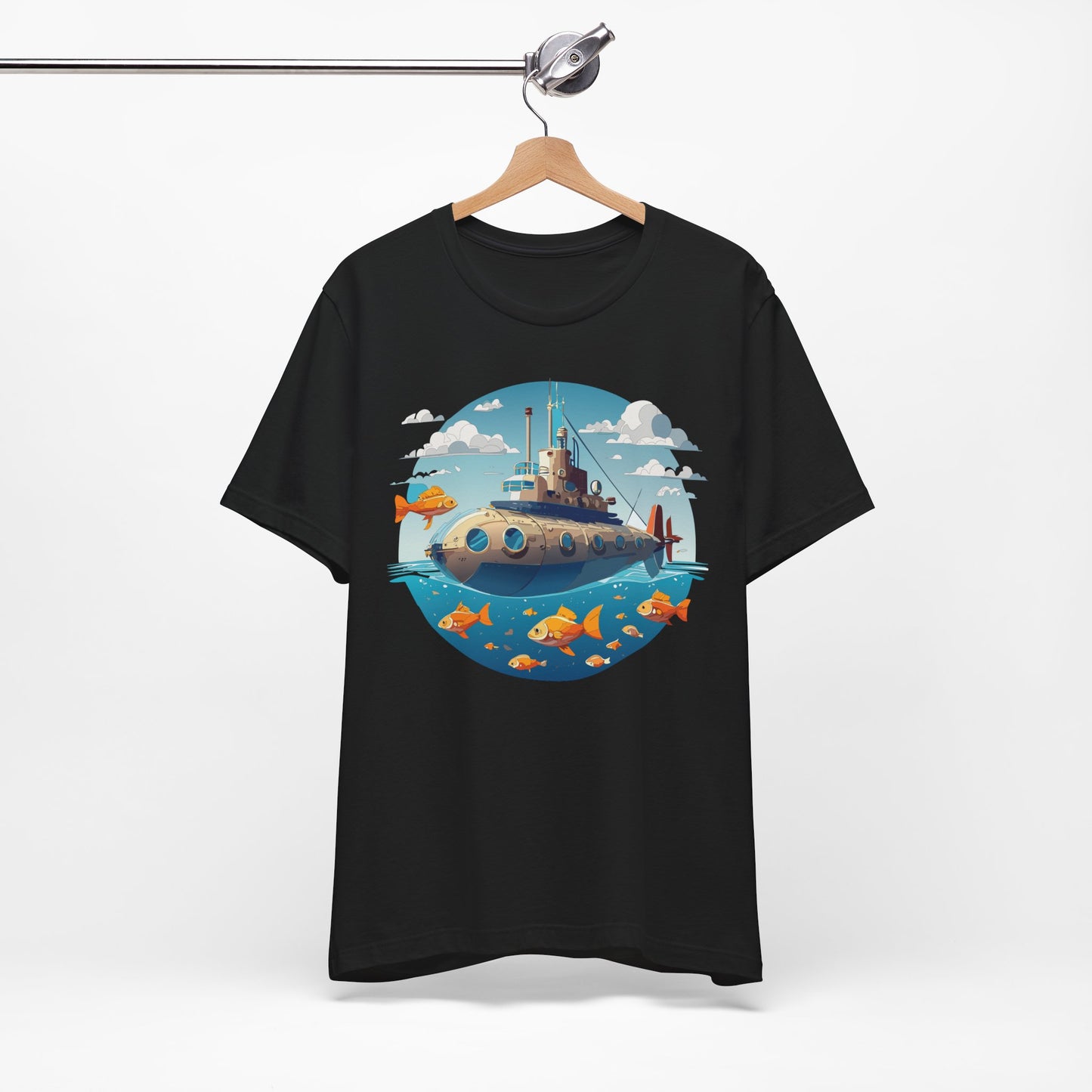 Ship Tee Shirt, Tee Shirt with Ship