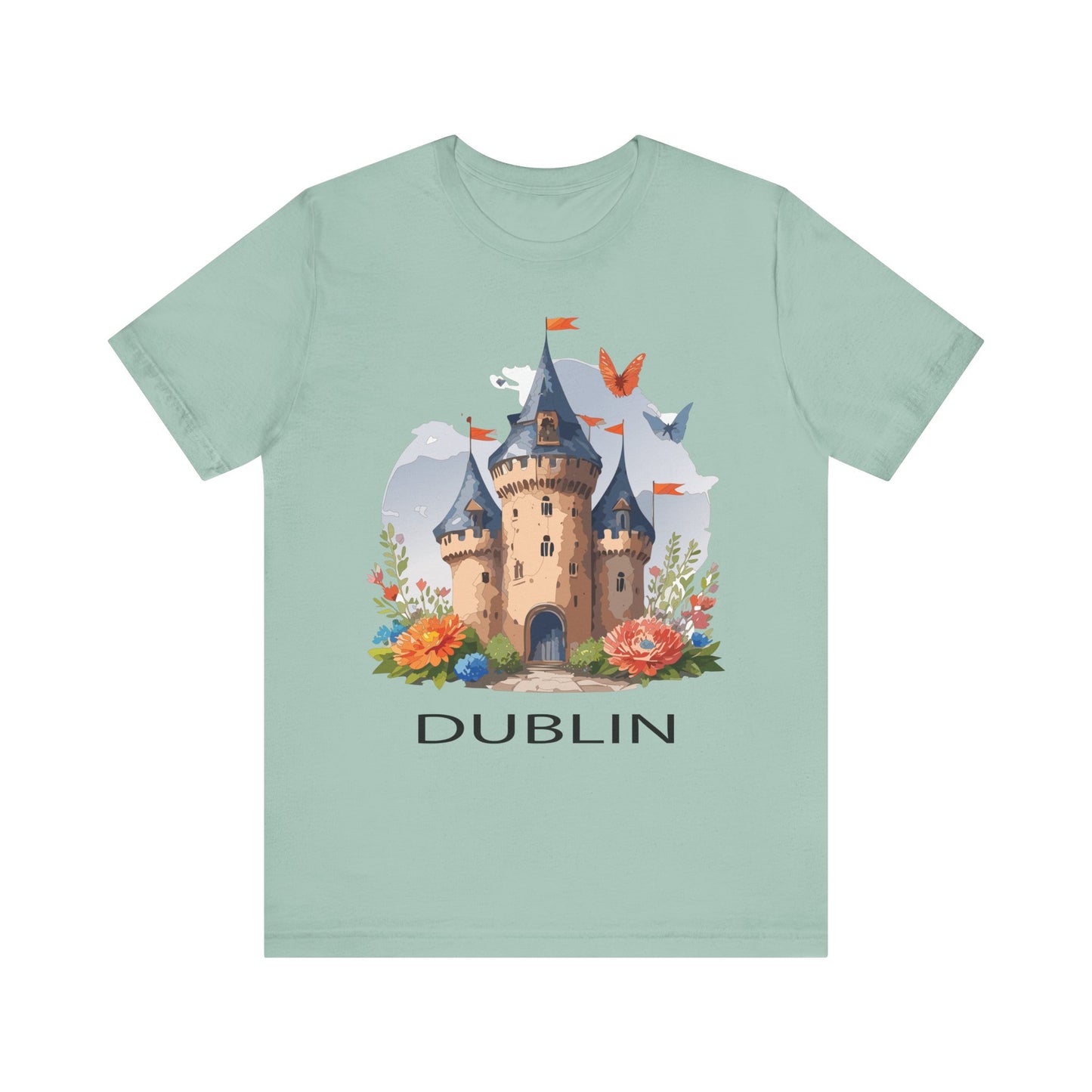 Dublin Shirt, Travel T-Shirt, Tourist Shirts, Tee Shirt with Travel Prints 4